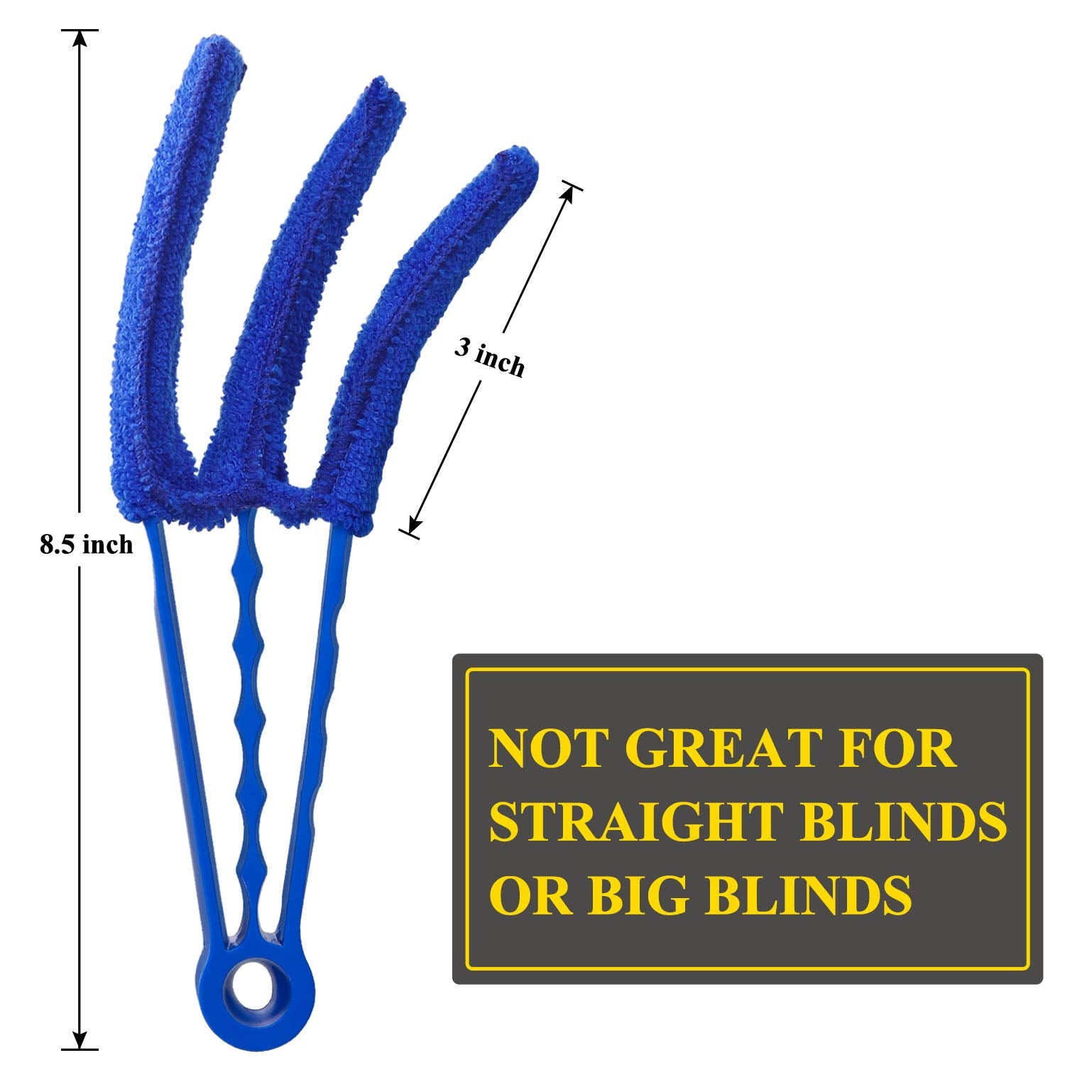 Hiware Window Blind Cleaner Duster Brush With 5 Microfiber Sleeves - Blind Cleaner Tools For Window Shutters Blind Air Condition