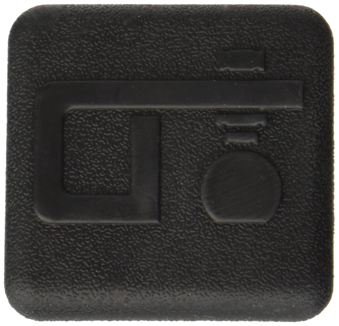 DrawTite 2211 Black Hitch Receiver Cover