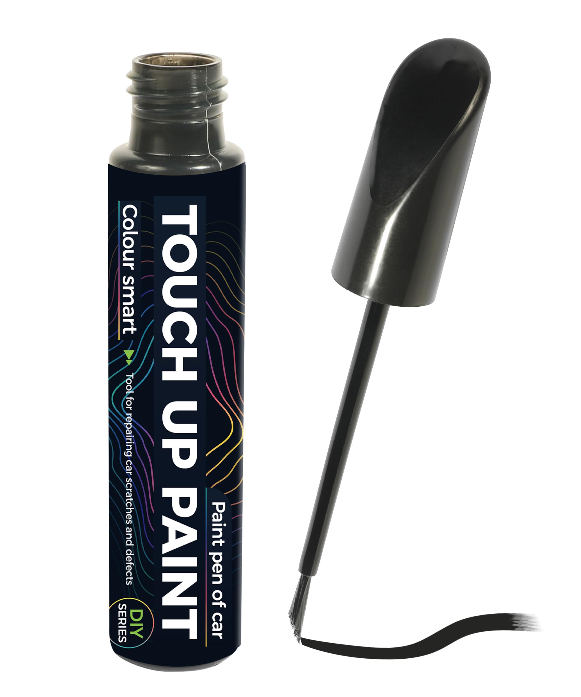 RACOONA Touch Up Paint Pen - Car Scratch Remover, Deep Scratch Repair for All Types of Cars (Black)