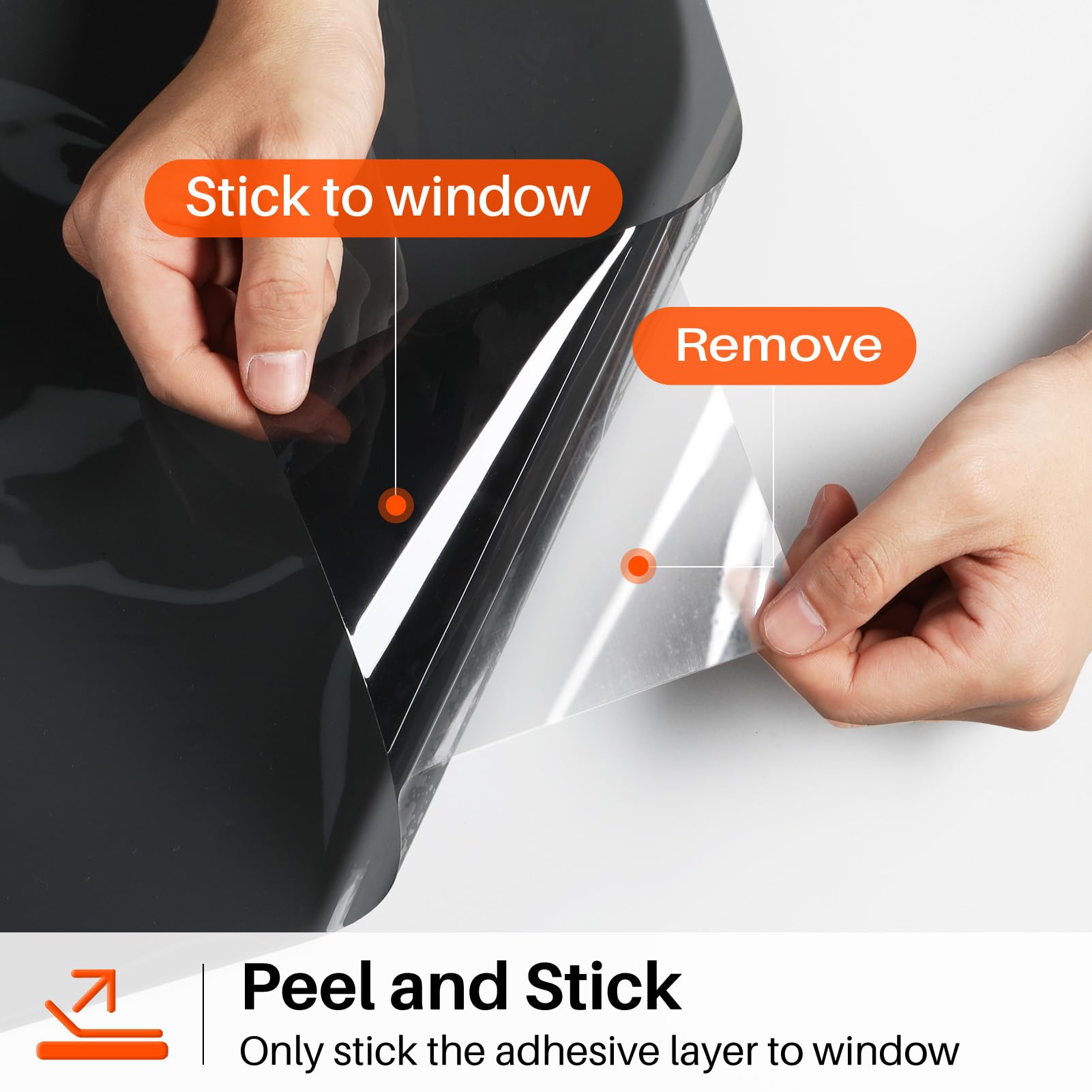 PAMAGOO Car Window Tint 5% VLT, 5 Percent Nano Ceramic Window Roll 24'' Inch x 100.'Ft, Automotive Car Tint for Privacy Sun & Gl