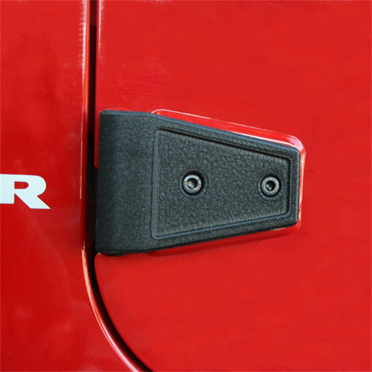 Rugged Ridge | Door Hinge Cover Kit, Black | 11202.05 | Fits 2007-2018 Jeep Wrangler Jk