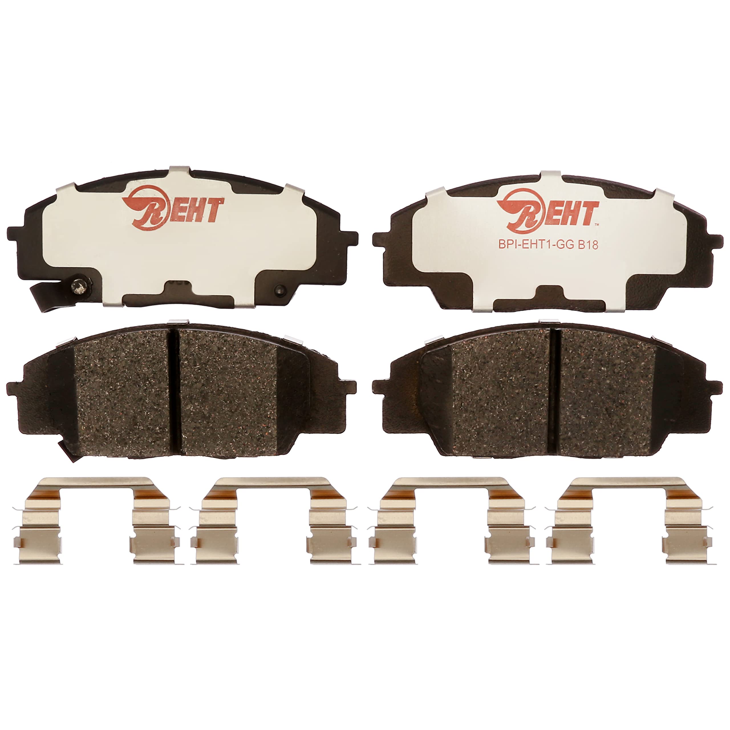 Raybestos Premium Raybestos Element3 Eht Replacement Front Brake Pad Set For Select Acura Csx/Rsx And Honda Civic/S2000 Model Ye