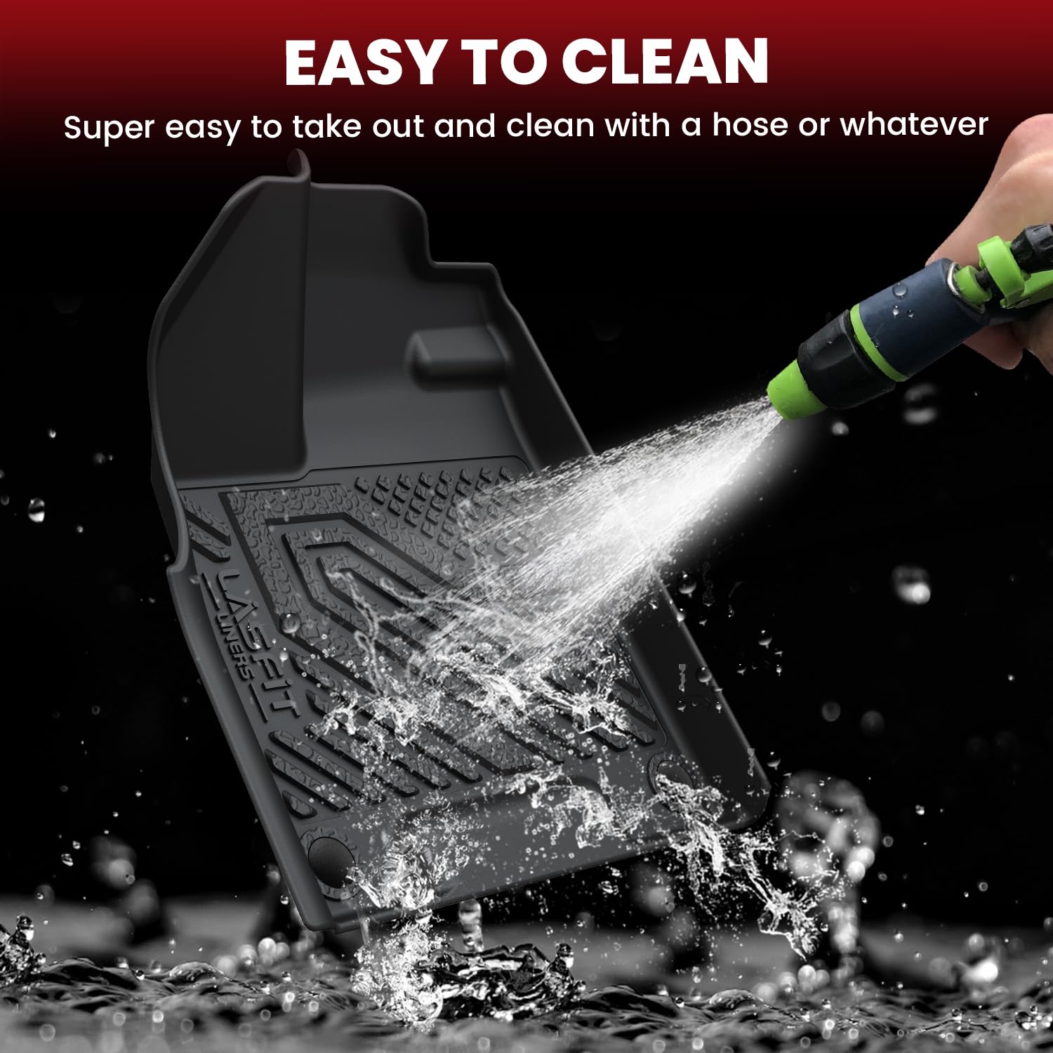 Lasfit Floor Mats And Trunk Mat For Honda Passport 2019 2020 2021 2022 2023 2024 2025, All Weather Tpe Custom Fit Car Floor Line