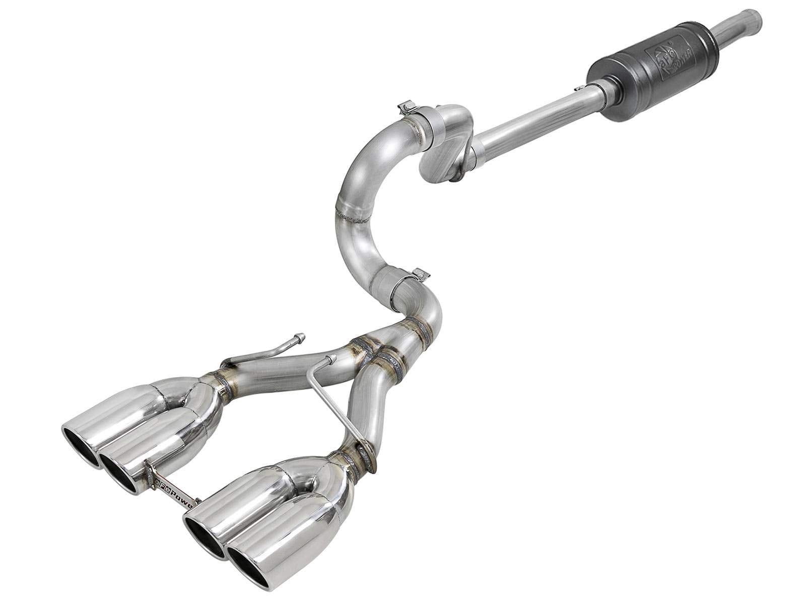 Afe Power 49-38073-P Rebel Series Performance Cat-Back Exhaust System