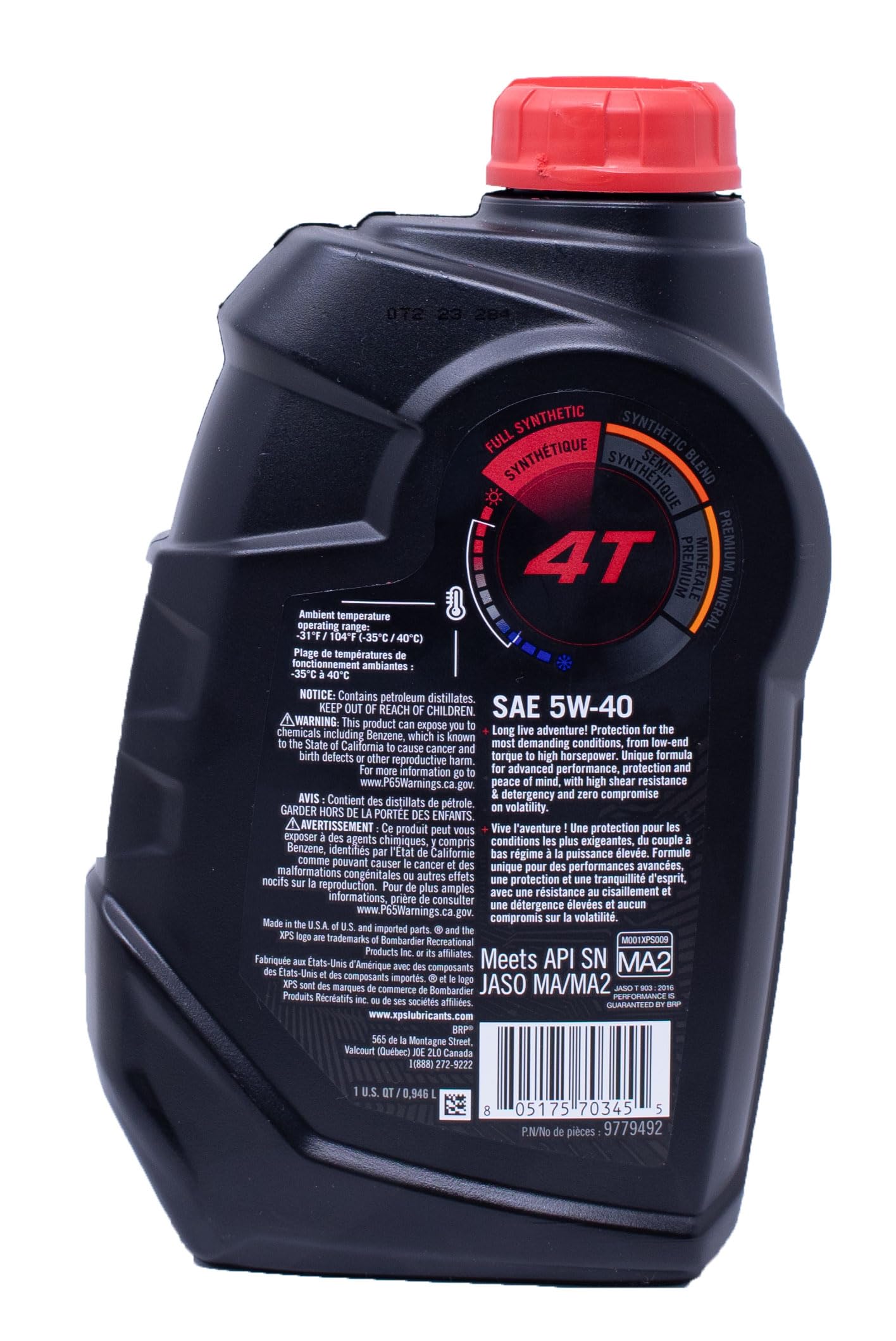 Can-Am Defender Sxs Hd8 And Hd10 Oil Change Kit