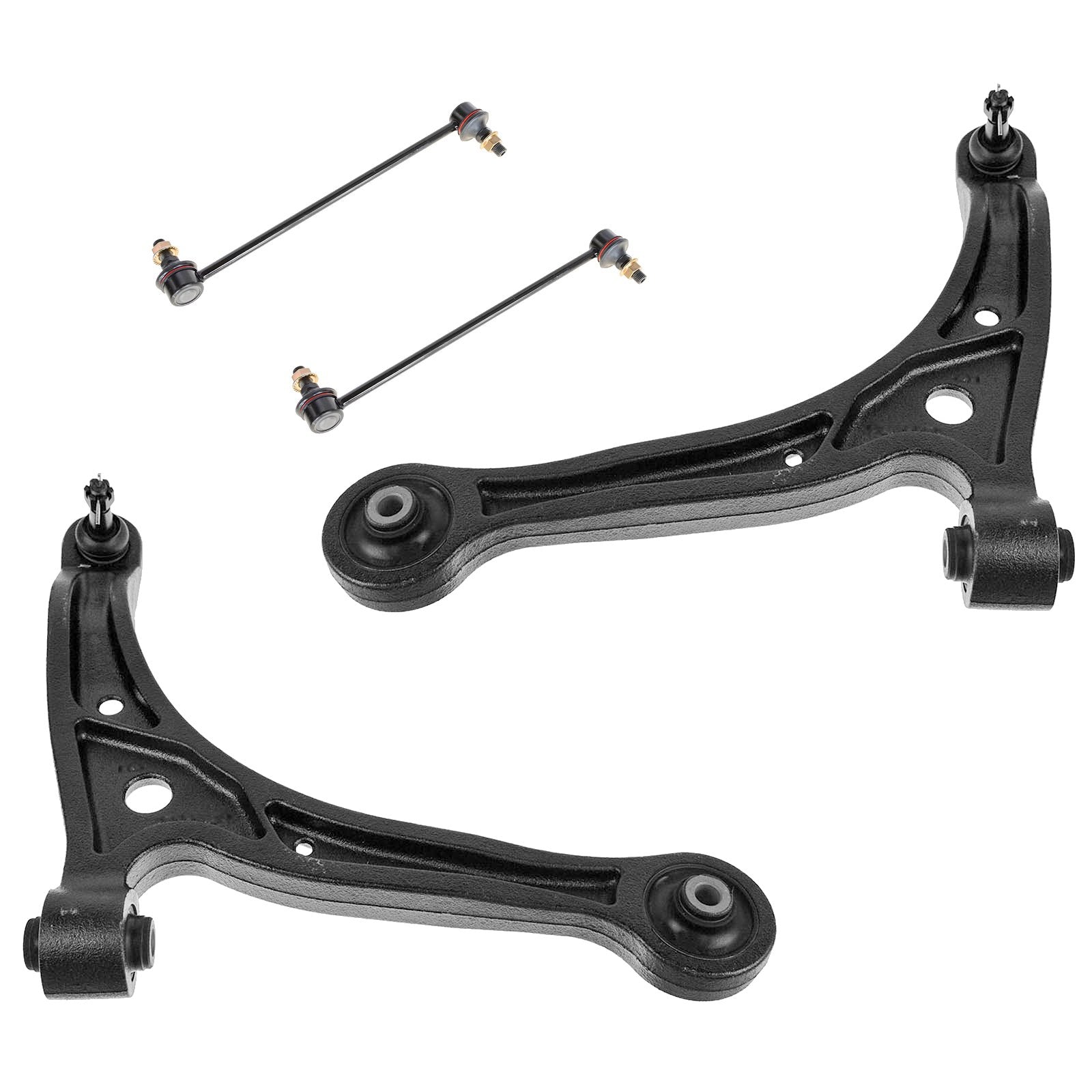 Trq Front Suspension Kit Control Arm With Ball Joint Sway Bar Stabilizer Link Compatible With 1999-2004 Honda Odyssey