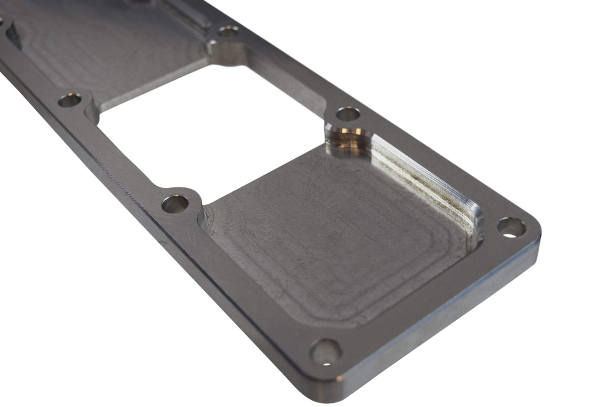 ICT Billet 5.9L Intake Manifold Plenum Horn Plate 24 Valve Compatible with Dodge Ram Cummins 6BT 5.9L Turbo Diesel Engines High