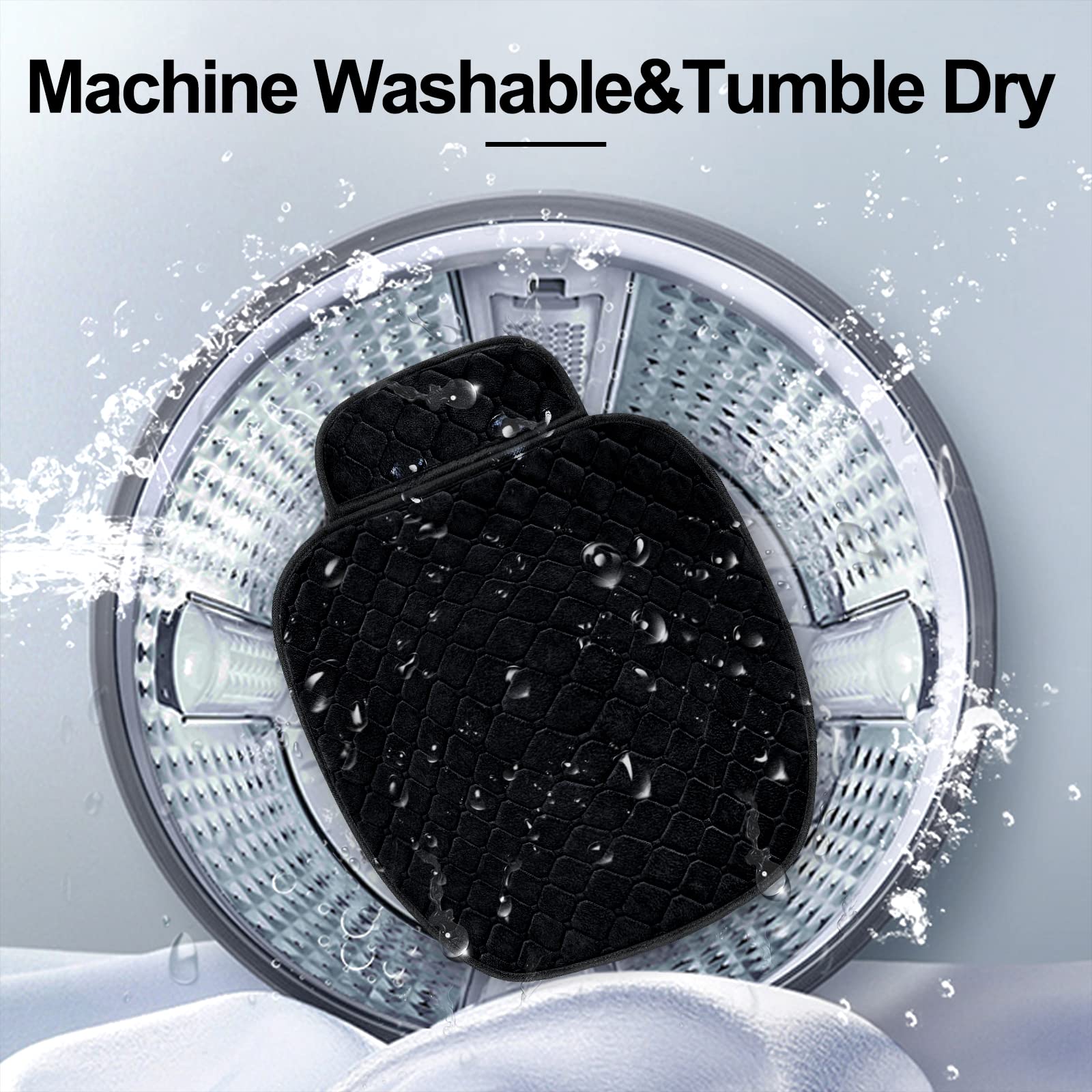 Surpassme Comfortable Car Seat Covers Universal Front Seat Covers For Car Accessories With Storage Pockets, Padded Car Interior