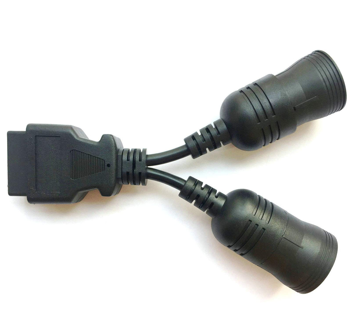 Truck Obd 6Pin 9Pin J1708 J1939 Protocol Diagnostic Adapter Cable,Heavy Duty Truck Bus Trailer Obd2 Diagnostic Scanner Conntor B