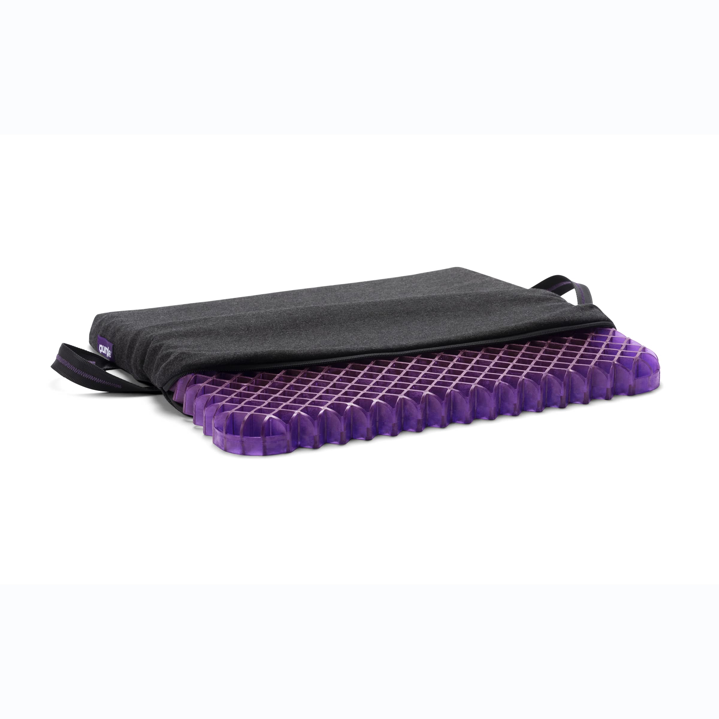 Purple Simply Seat Cushion | Pressure Reducing Grid Designed For Ultimate Comfort | Designed For Cars And Travel | Made In The U