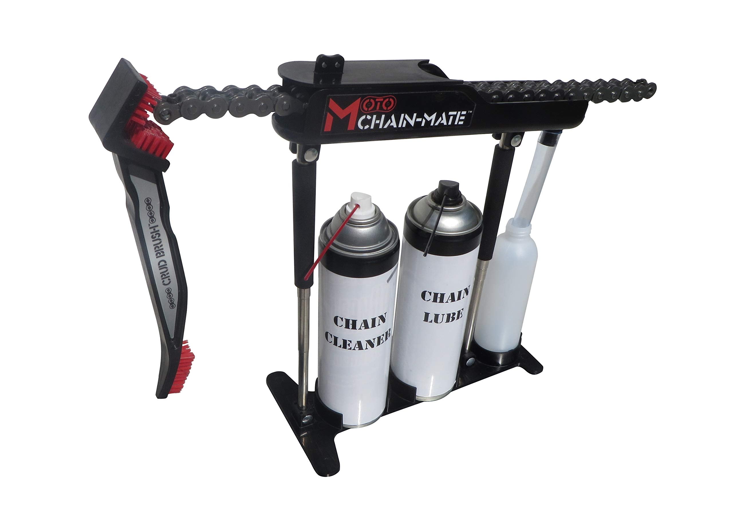 Gearhead Zone Moto Chain-Mate Motorcycle Chain Cleaning & Lubrication Kit - Model MCM101