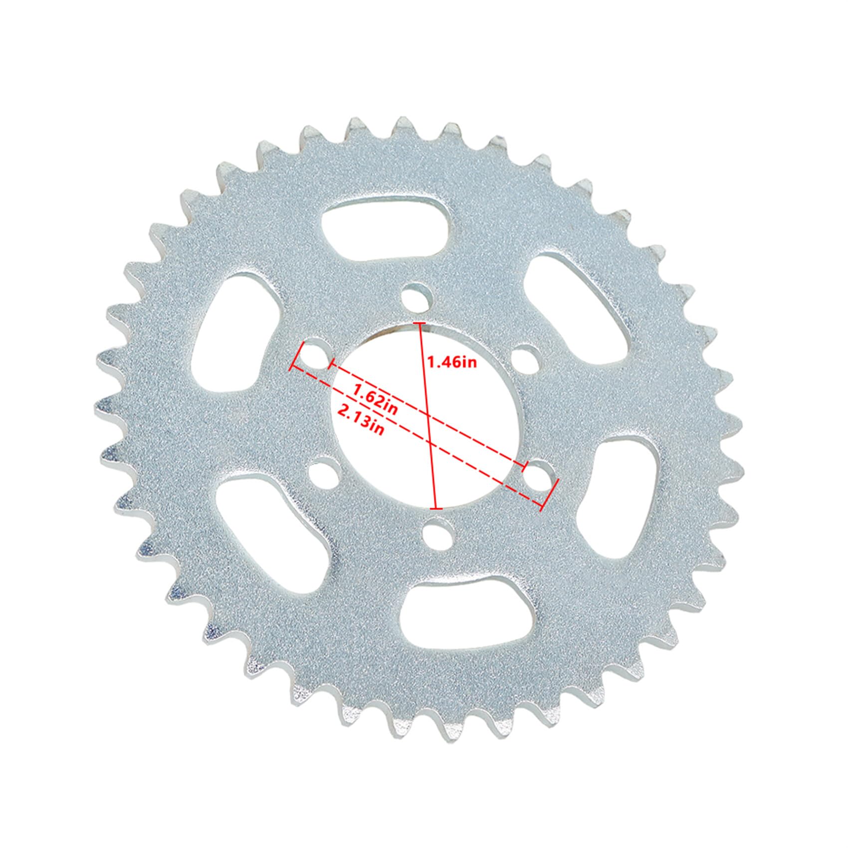 Labwork 35 Chain Sprocket 40 Teeth Rear Sprocket 5 Inch Replacement For Mini Bike Go Kart Quad