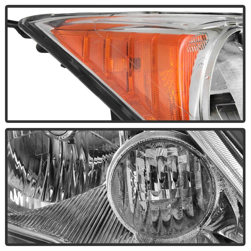Acanii - For 2007-2011 Honda Cr-V Crv Factory Style Headlight Headlamp Assembly Replacement Light - Passenger Side Only
