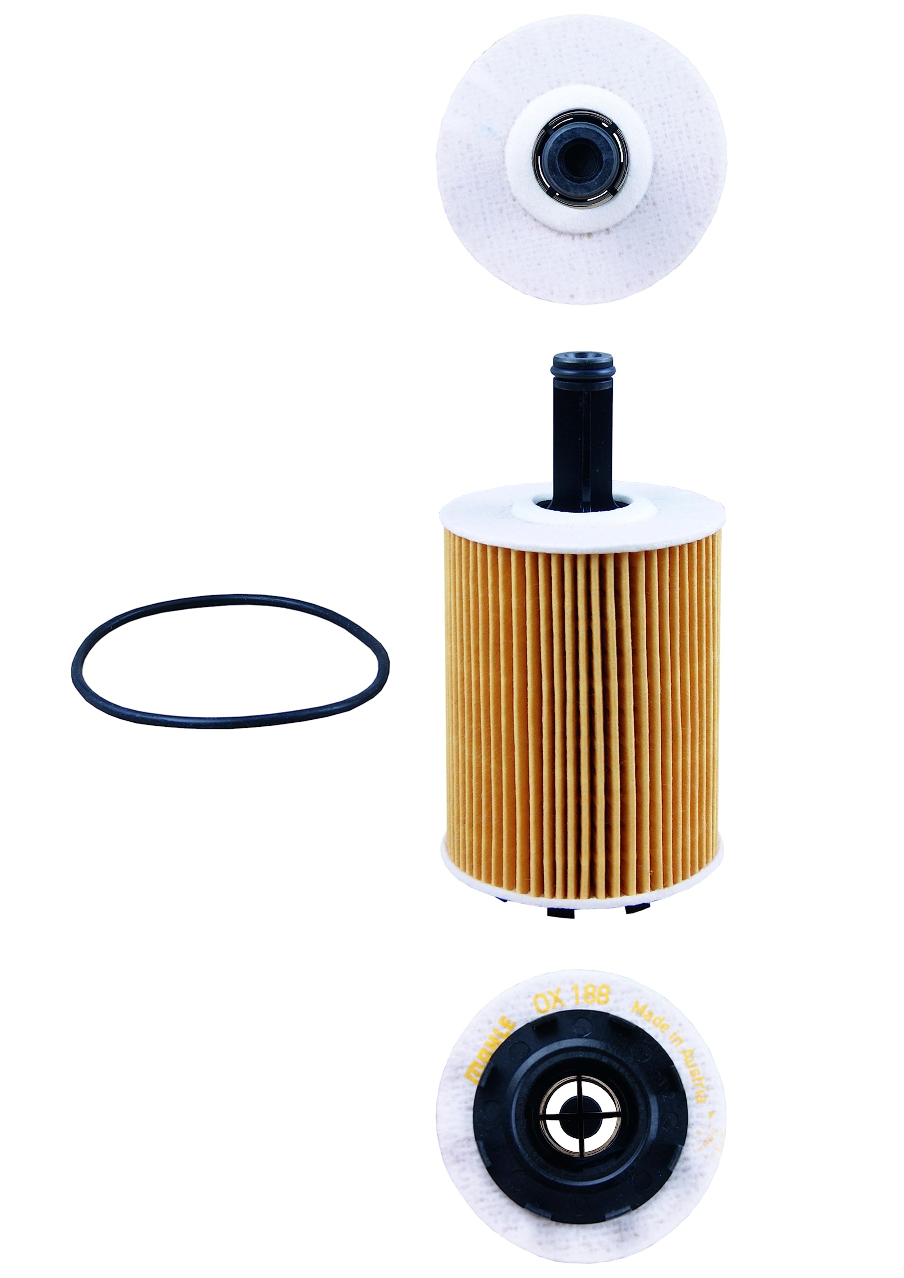 Mahle Ox 188D Engine Oil Filter, 1 Pack