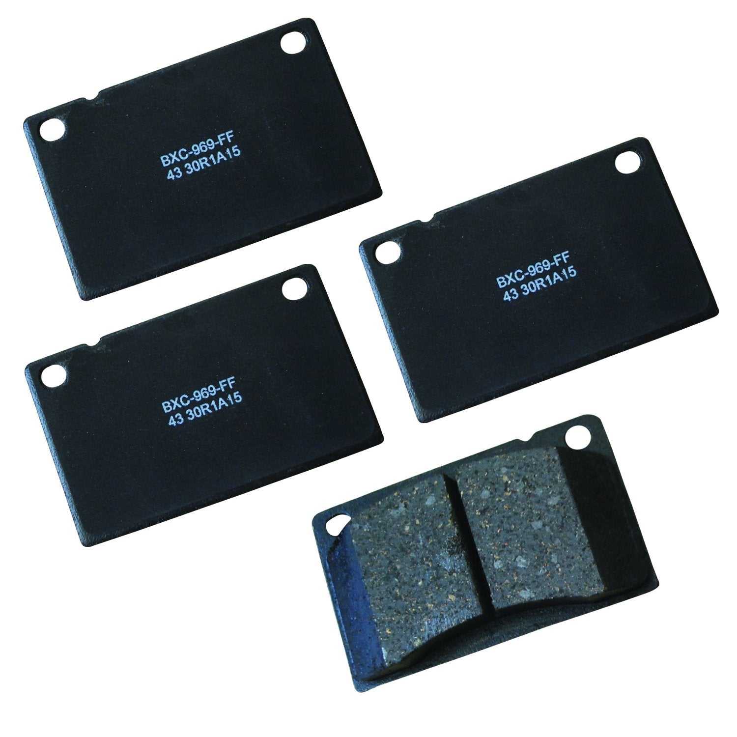 Bendix Premium Sbc43 Ceramic Front Brake Pads For Select Models Volvo 122, 142, 144, 145, 164, 240, 242, 244, 245, 262, 264, 265