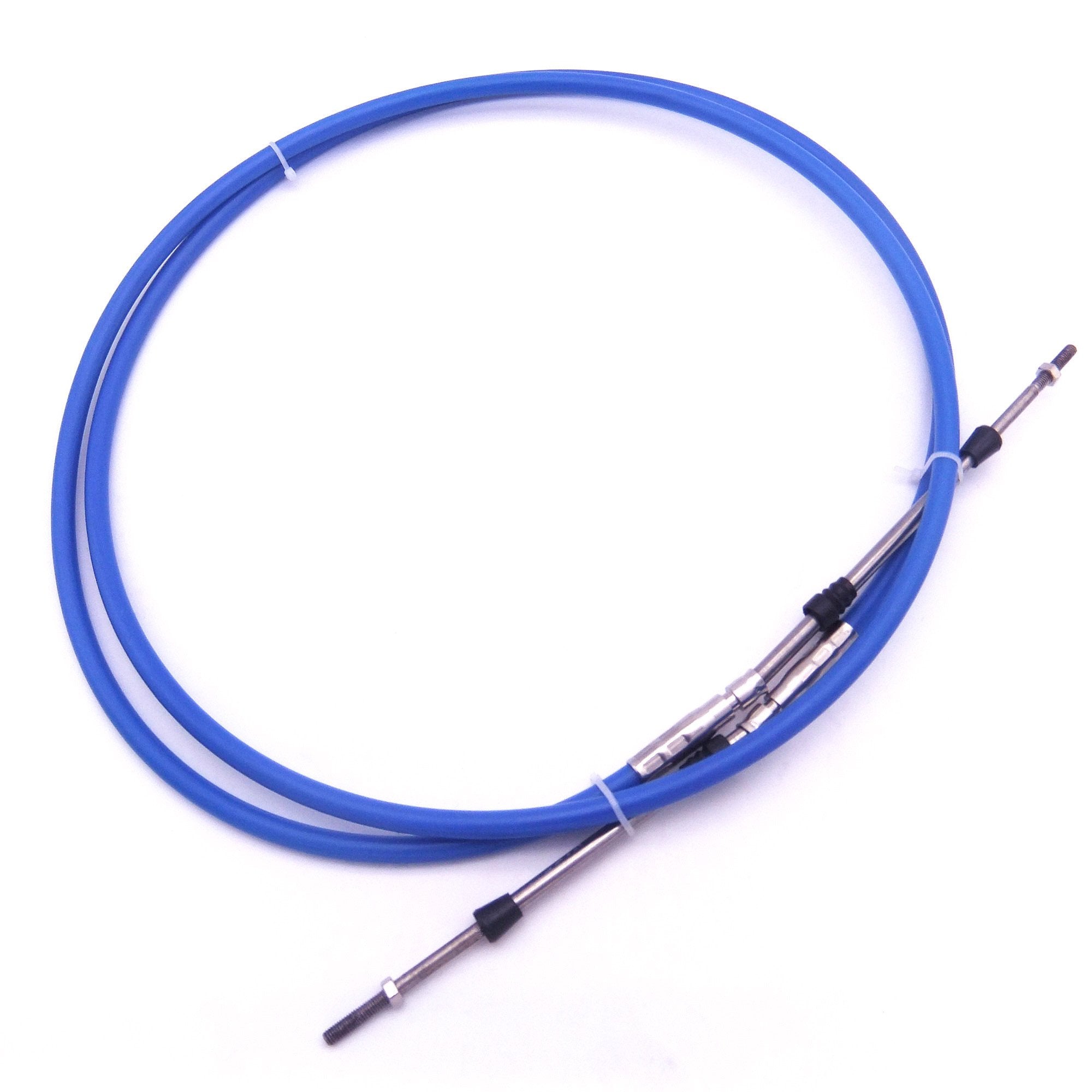 ABA-CABLE-13-GY Outboard Engine Remote Control 33C Throttle Shift Cable 13ft for Yamaha Boat Motor Steering System 3.962m Blue, 