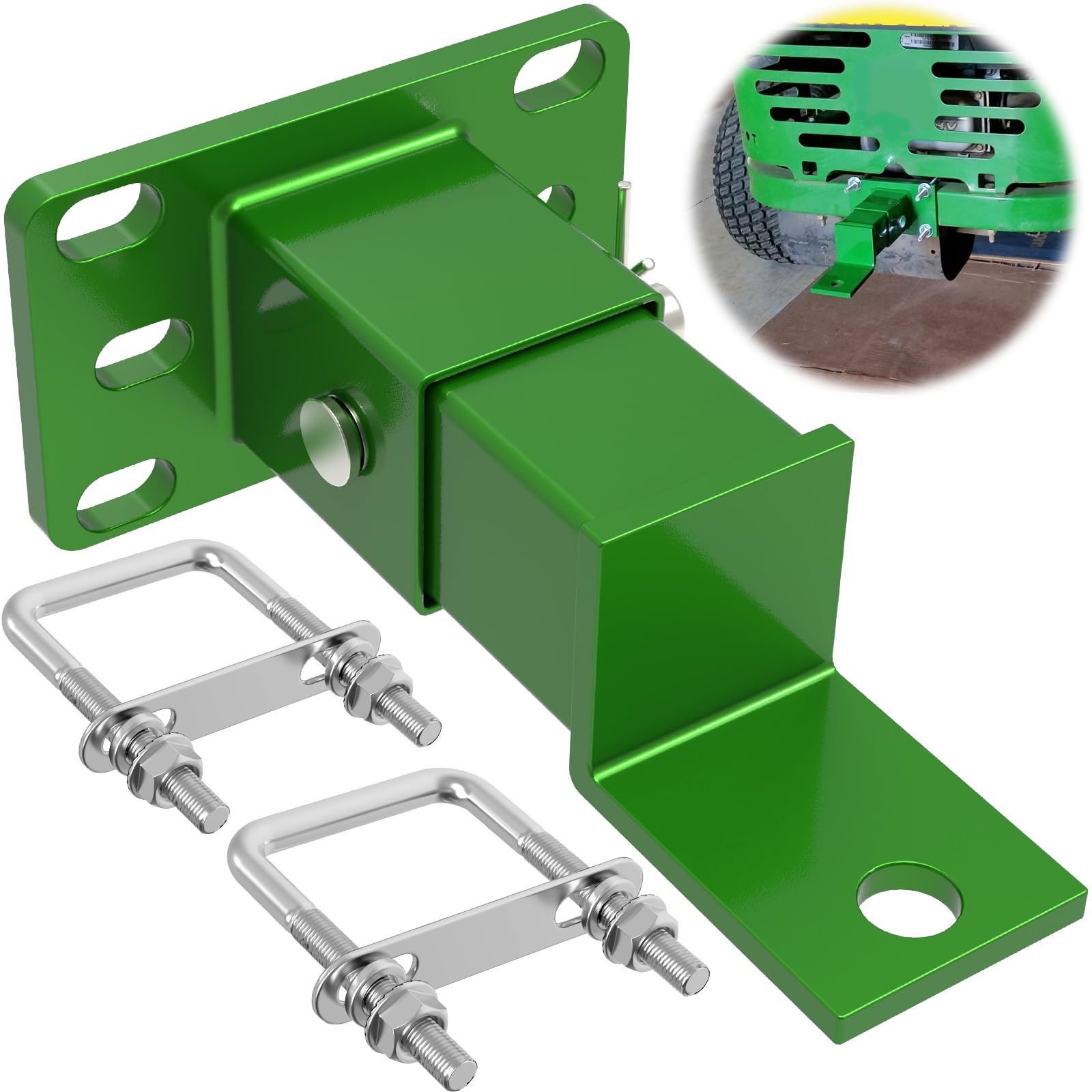 Irenporu Zero Turn Lawn Mower Hitch Rear Compatible With John Deere Rear Gas Z Trak Z224 Z225 Z245 Z425 Z445 Z465 & Z910 Z920 Z9