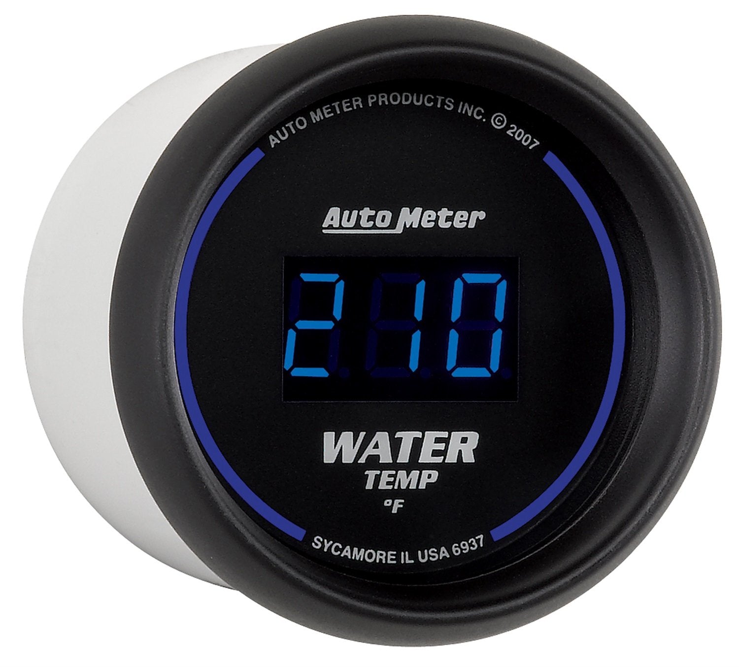 Auto Meter 6937 Cobalt Digital Water Temperature Gauge, 2 1/16&quot;