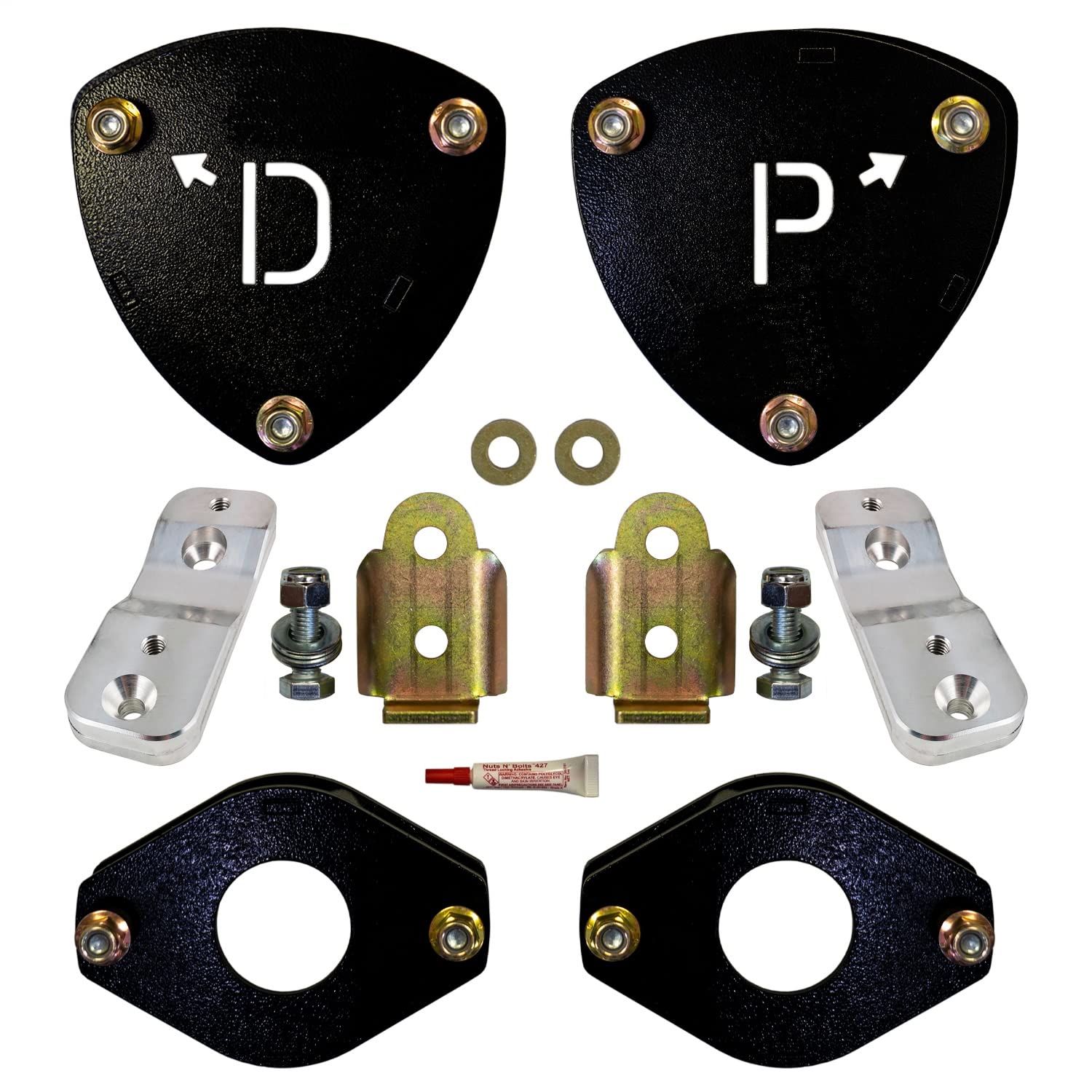 Skyjacker So1520Ms Suspension Lift Kit; 2 In. Lift; W/Metal Strut Spacers; Front/Rear Sway Bar Bracket; Front End Links;