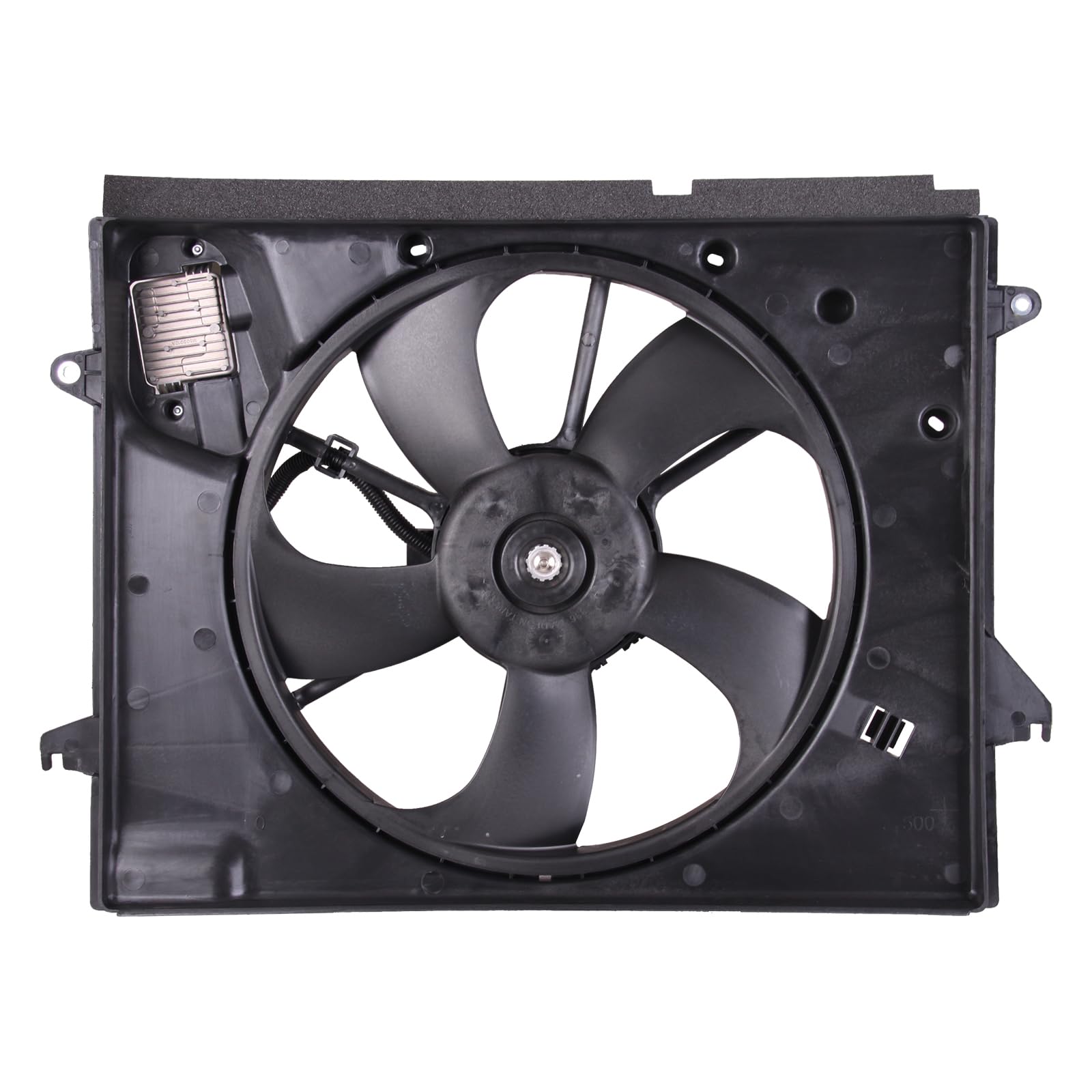 TYG Upgraded Cooling Fan Assembly for 2018-2019 Hyundai Sonata L4/2.4 W/PWM | Racing-Level OE Replacement Engine Radiator for 25