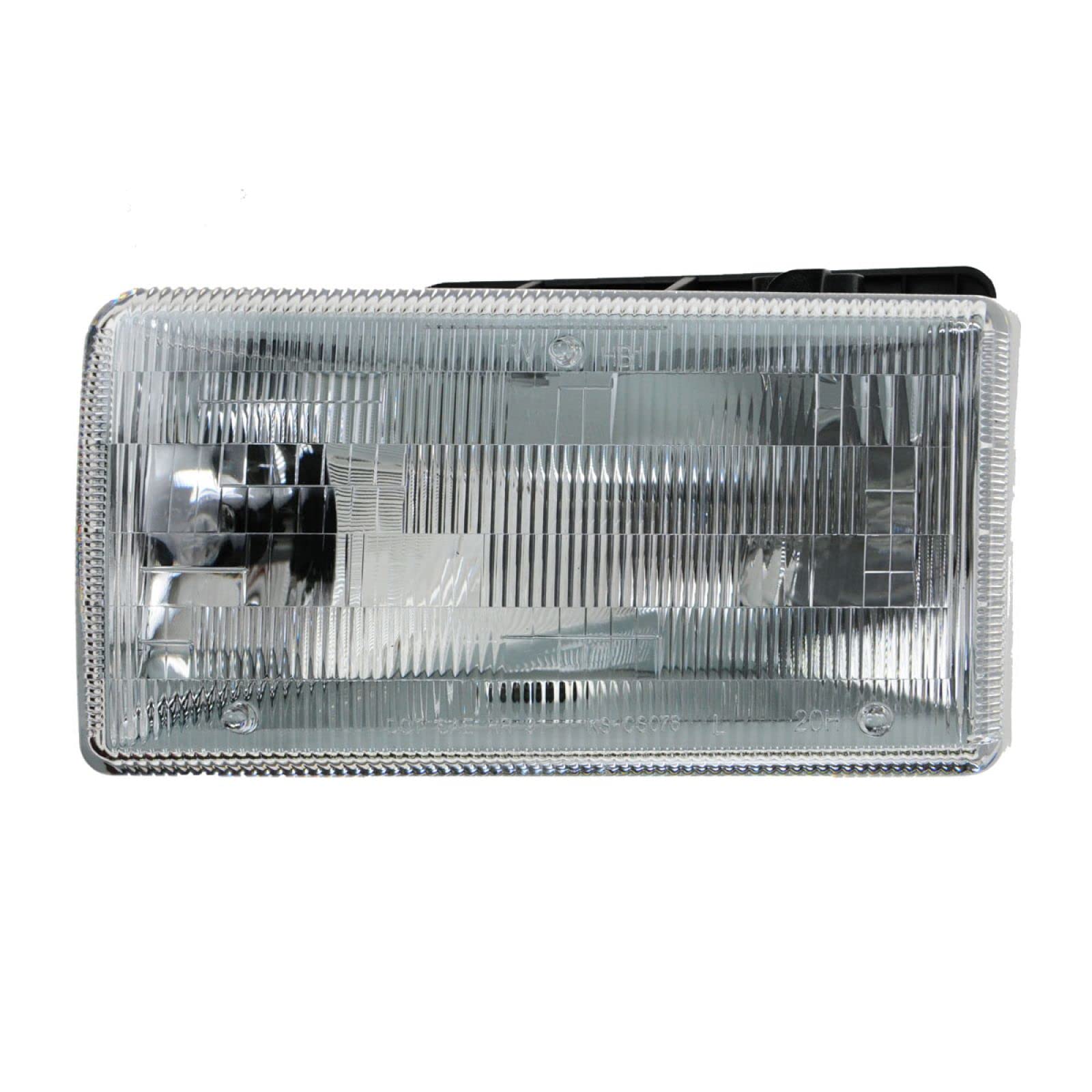 Trq Driver & Passenger Side Headlight Assembly Set Headlights Driver & Passenger Side Compatible With 1991-1996 Dodge Dakota Ch2