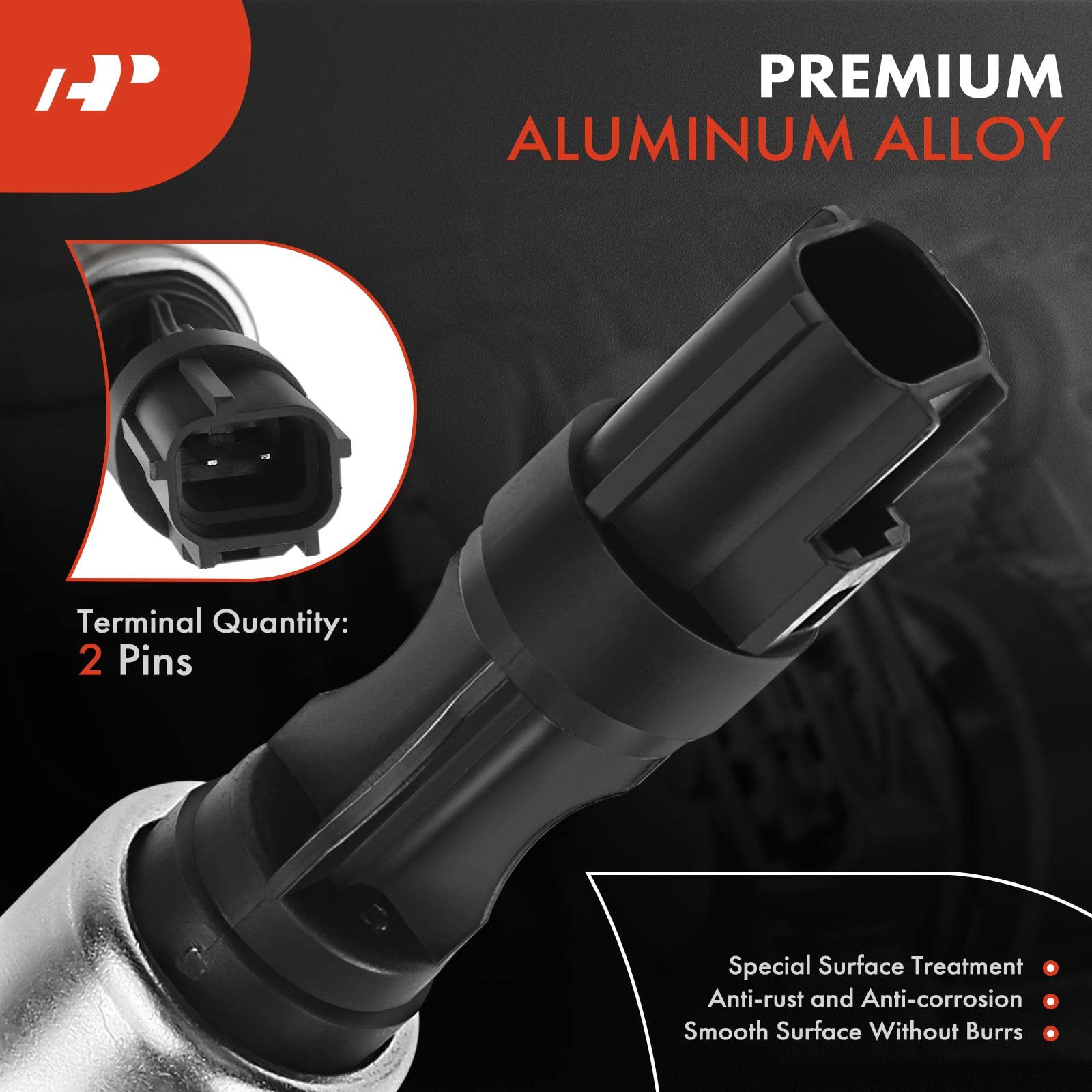 A-Premium 2-Pc Engine Variable Valve Timing (Vvt) Variable Camshaft Timing (Vct) Control Solenoid Compatible With Ford, Lincoln And Mercury Vehicles - 4.6L 5.4L 3V Engine - Replaces 8L3Z-6M280-B