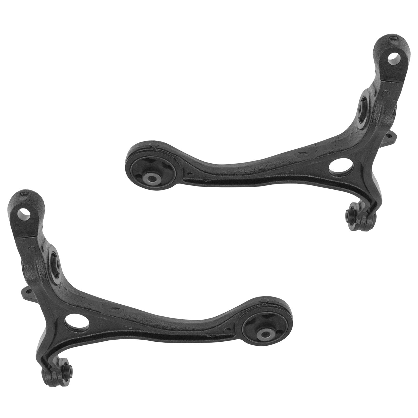 TRQ Front Upper & Lower Control Arm with Ball Joint Set Compatible with 2004-2008 Acura TSX 2003-2007 Honda Accord