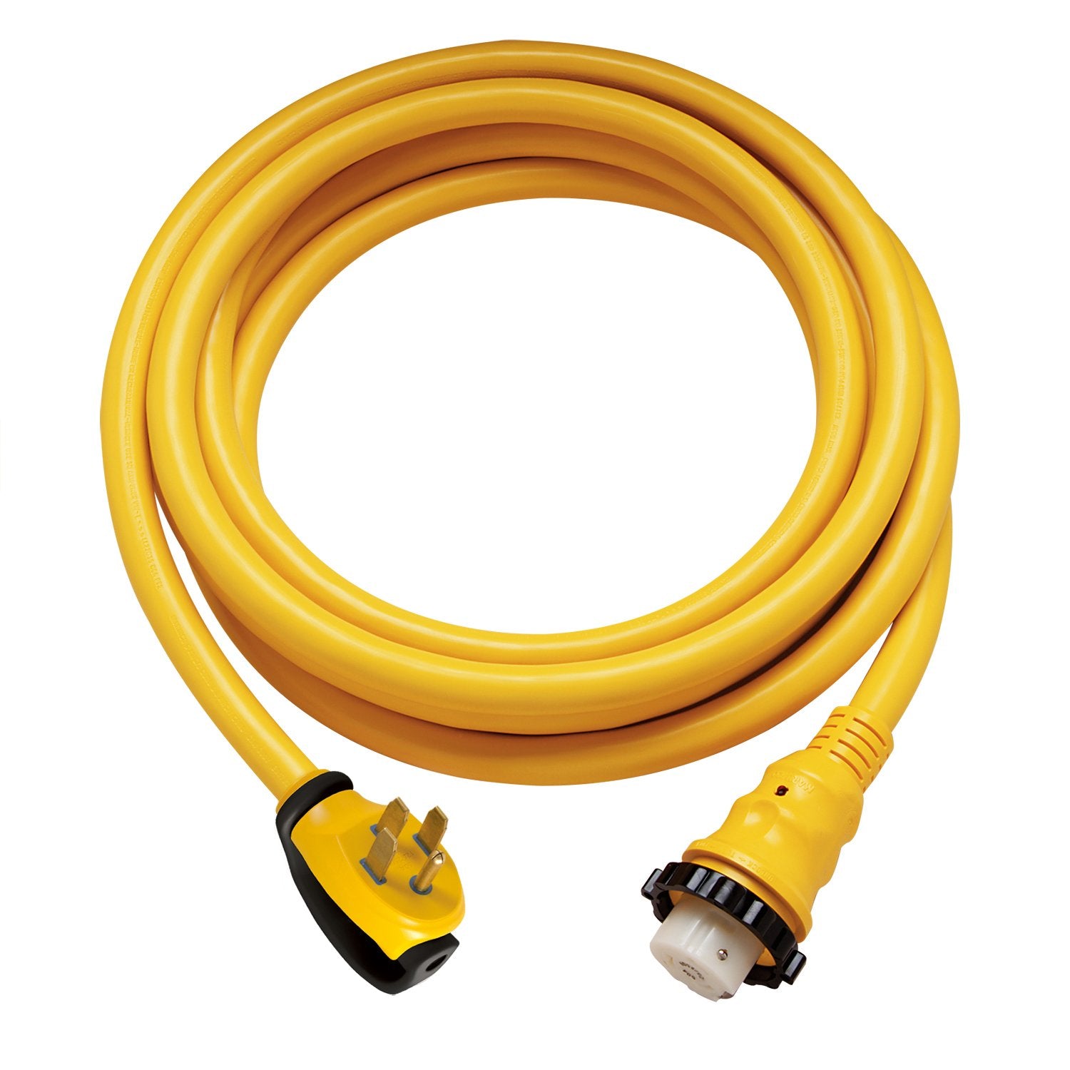 ParkPower by Marinco 6152SPPRV-35 50 Amp, 125/250V (4-Wire) RV Cordset, Yellow, 36