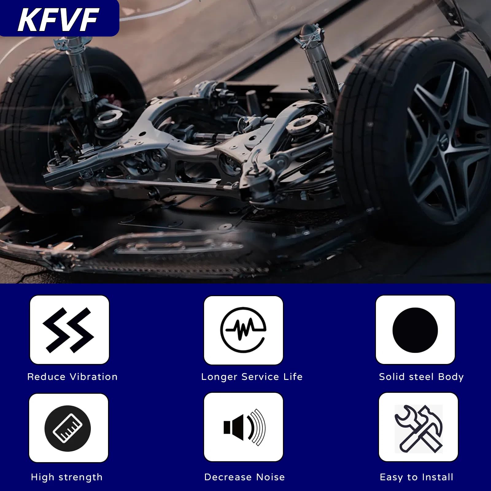 Kfvf 2Pc K750404 Rear Sway Bar Link Kit For Subaru Outback 2010-2019, Forester 2009-2018, Rear Stabilizer Bar Link Kit For Subar