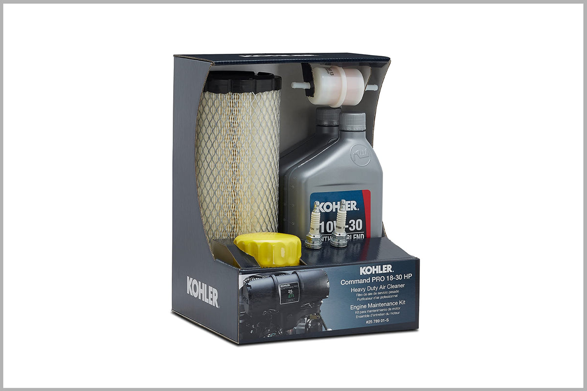 Kohler Genuine Maintenance Kit 25 789 01-S for Command Twin PRO Heavy Duty CV/CH18-25 CV/CH680-CV752 ECV/ECH650-ECV749 18-27HP