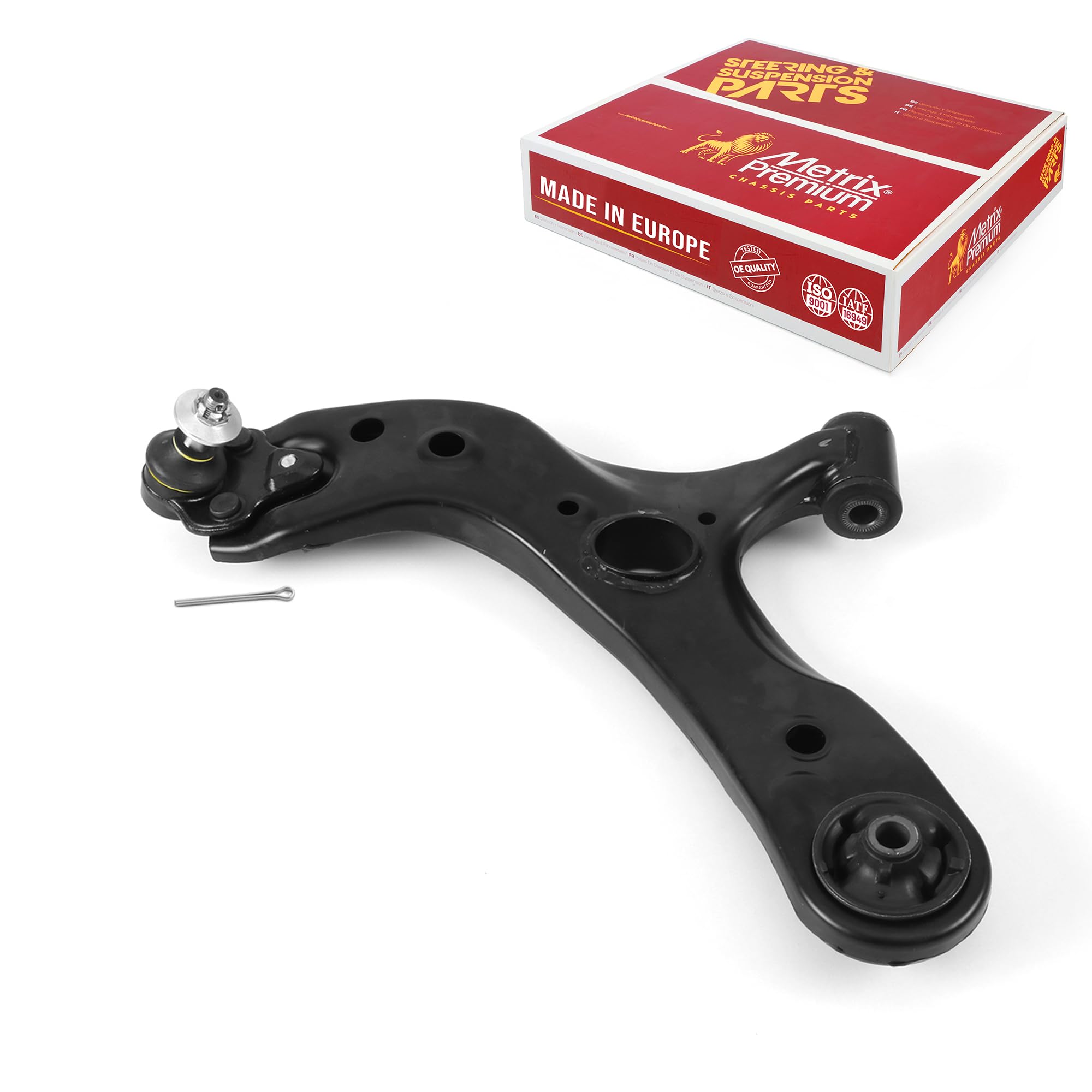 Metrix Premium Chassis Parts - Front Left Lower Control Arm W Ball Joint & Bushing Assembly Fits 10-15 Toyota Prius, 12-15 Prius