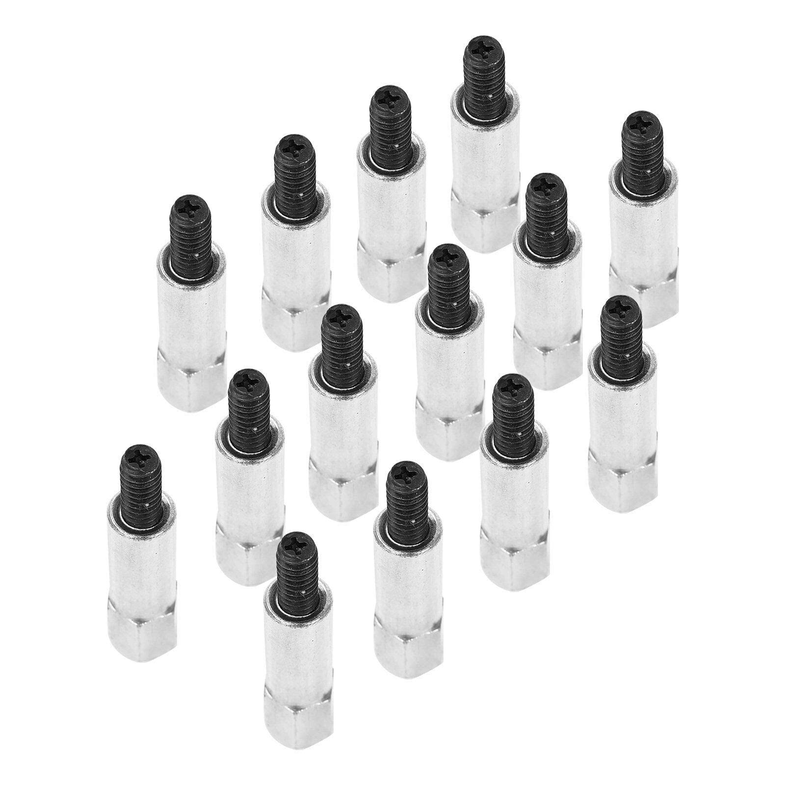 Magqoo 14Pcs Chrome Stud Kit Big Block Valve Cover Bolt Set Replacement For Chevy Fits Bbc 396 427 454 502 Engines