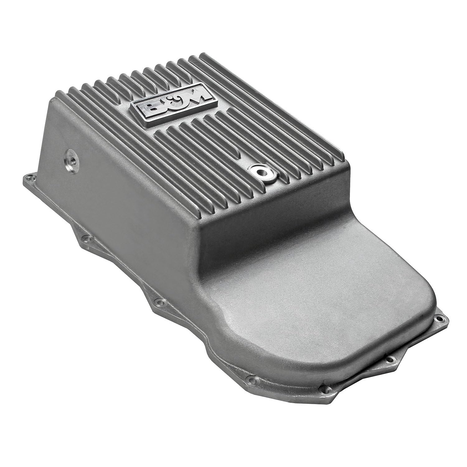 B&M 70395 Hi-Tek Transmission Pan Natural