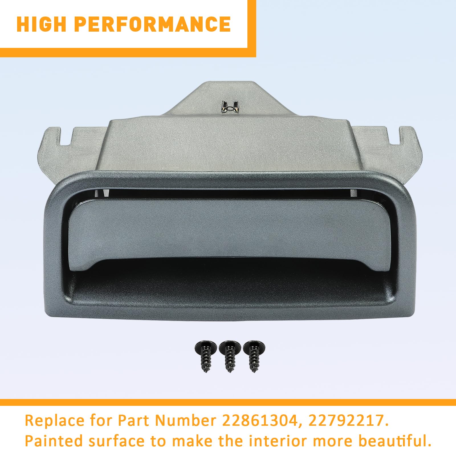 Ecotric Black Center Console Latch Compatible With 2014-2020 Chevrolet Silverado & Gmc Sierra 1500 2500Hd 3500Hd Replace For Par