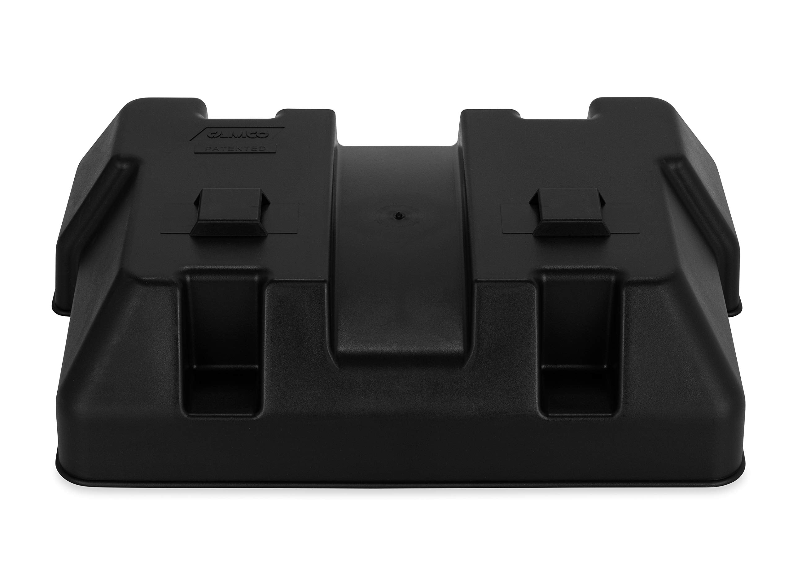 Camco Heavy Duty Battery Box With Straps And Hardware - Group 24 |Safely Stores Rv, Automotive, And Marine Batteries |Durable Anti-Corrosion Material | Measures 7-1/4 X 10-3/4 X 8 | (55362)
