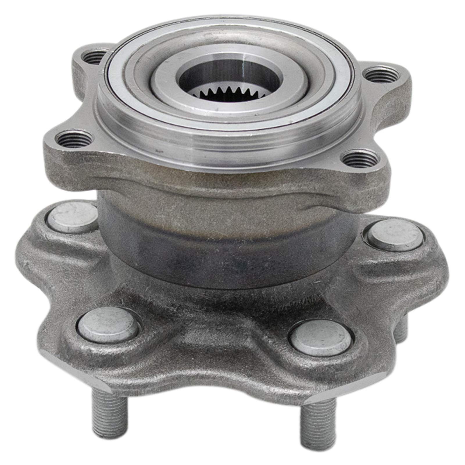 Trq Rear Wheel Bearing & Hub Assembly With Abs Sensor Compatible With 2003-2008 Infiniti Fx35