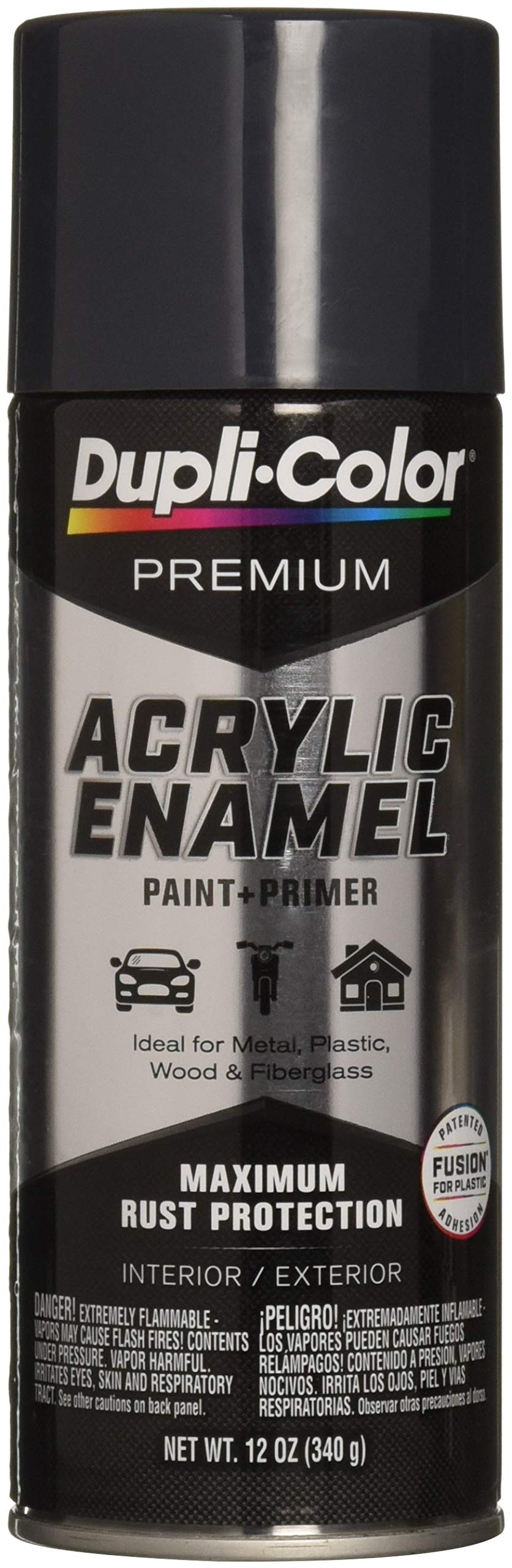 Dupli-Color Epae10800 Premium Acrylic Enamel Spray Paint - Gunmetal - 12 Oz. Aerosol Can