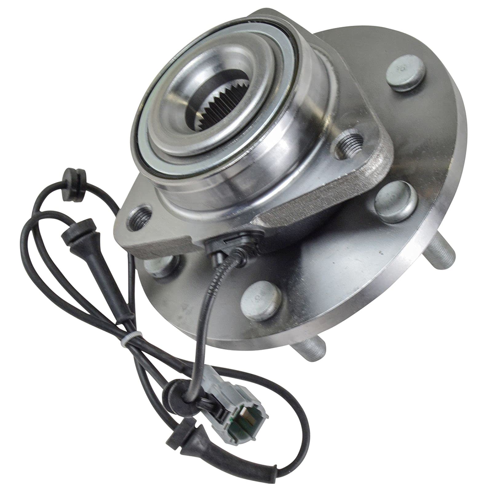 Trq Wheel Hub Bearings Assembly Set Compatible With 2004-2007 Infiniti Qx56 2005-2007 Nissan Armada 2004 Pathfinder Pathfinder A