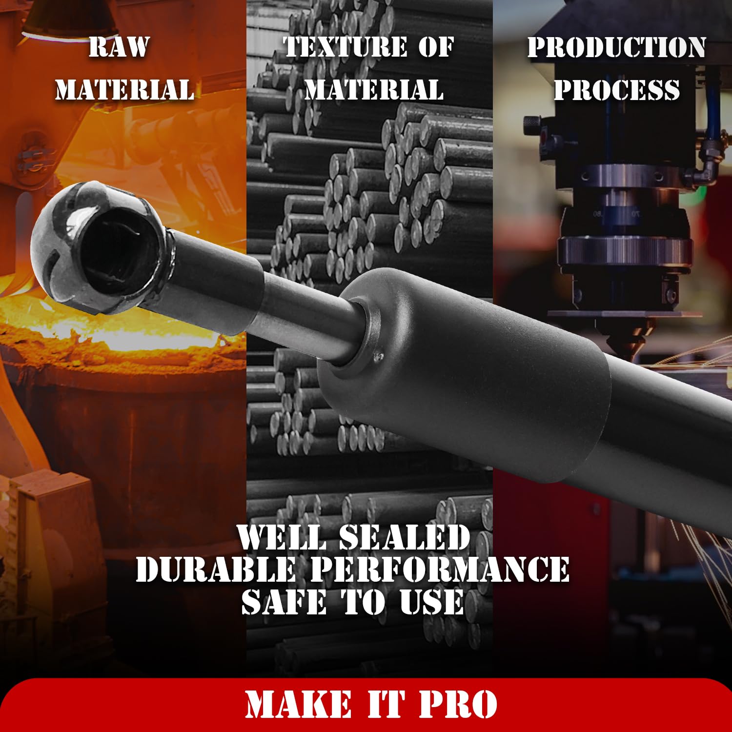 KitsPro Truck Tailgate Assist for Ford F-150 2015-2024 Truck Accessories Tailgate Damping Strut, Pack of 1