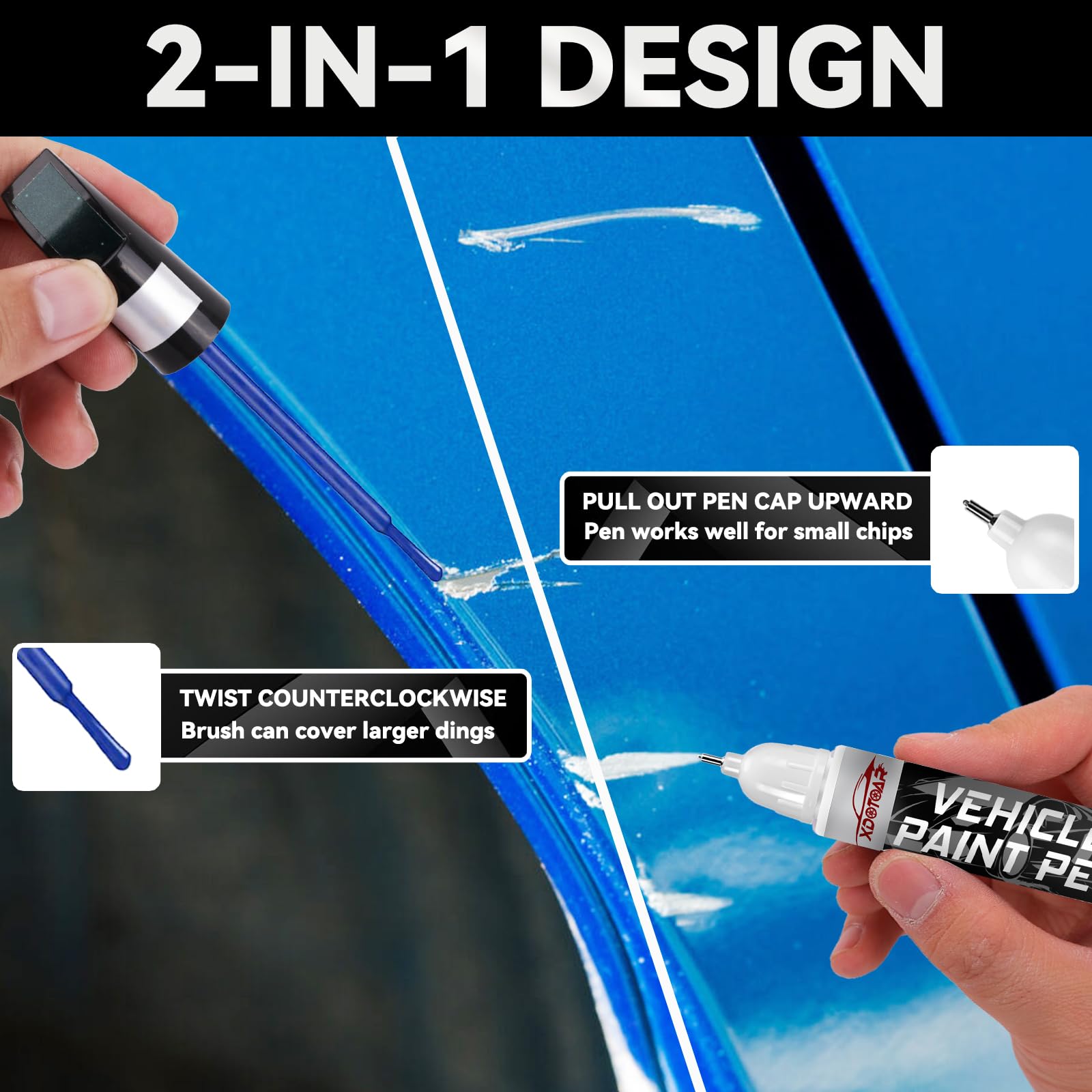 Sky Blue Touch Up Paint For Cars, Color Accurate Car Touch Up Paint, Professional Automotive Paint Scratch Repair, Lasting Auto