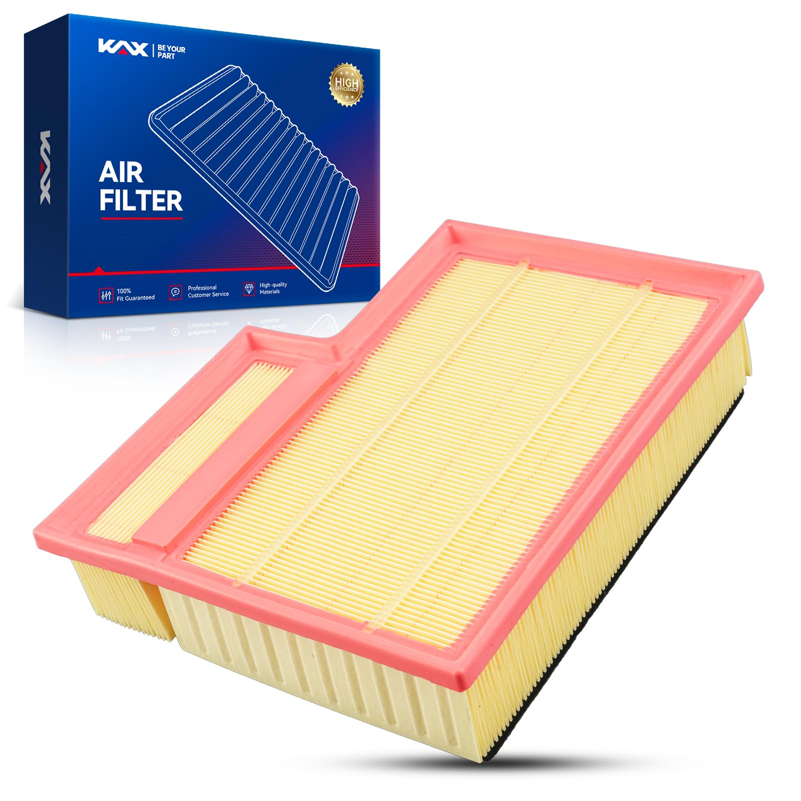 Kax Engine Air Filter, Ca11946 Replacement For Ford Transit-250 2015-2024, Transit-350 2015-2020 2022-2024, Transit-150 2015-202