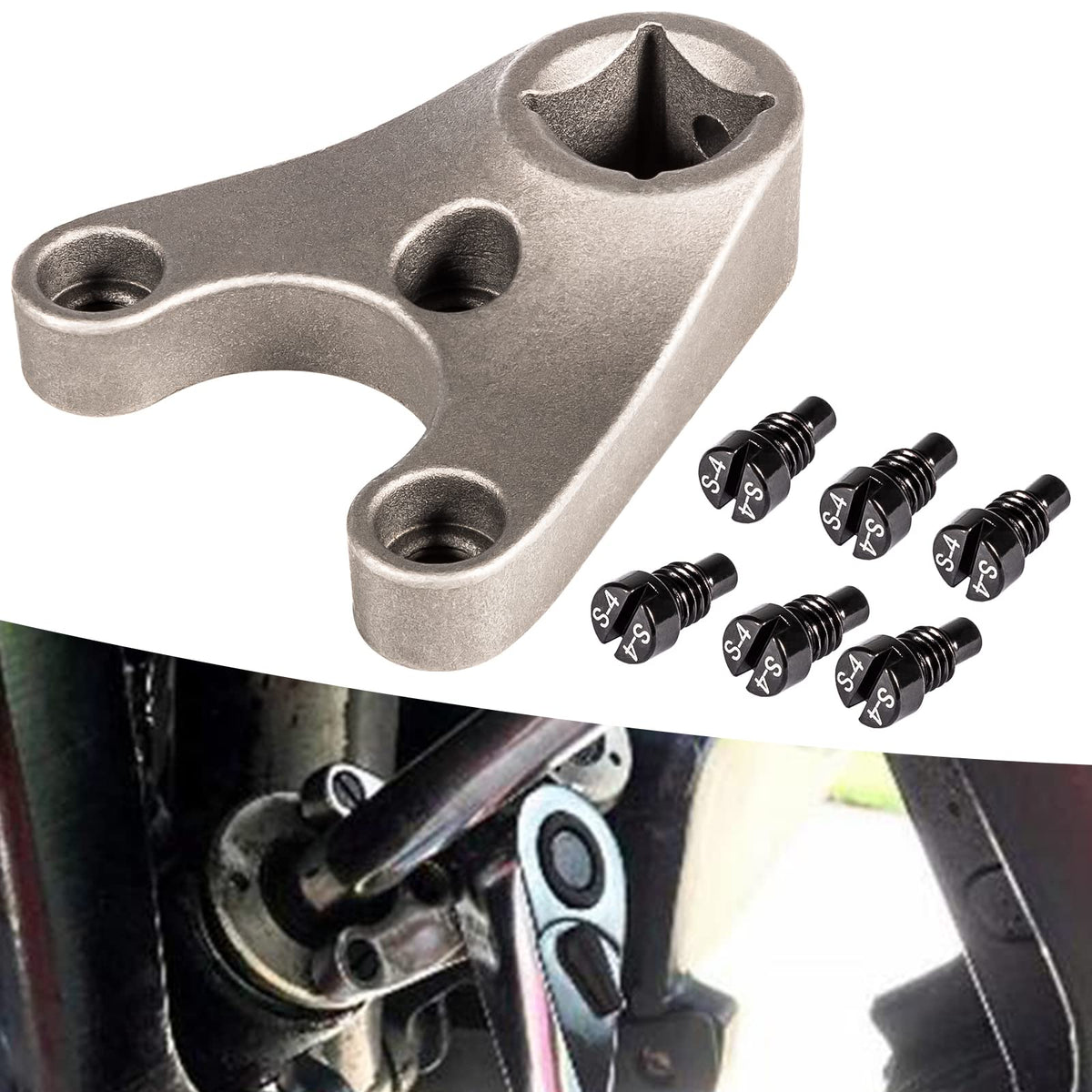 Outboard Trim/Tilt Pin Wrench MT0004-38mm x 4mm, Remove Hydraulic Cylinders Trim Tilt Caps, fit for all Seastar Steering Cylinde