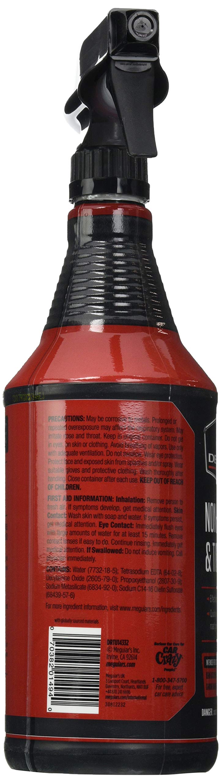 Meguiar'S Drtu14332 Non Acid Wheel & Tire Cleaner [32 O