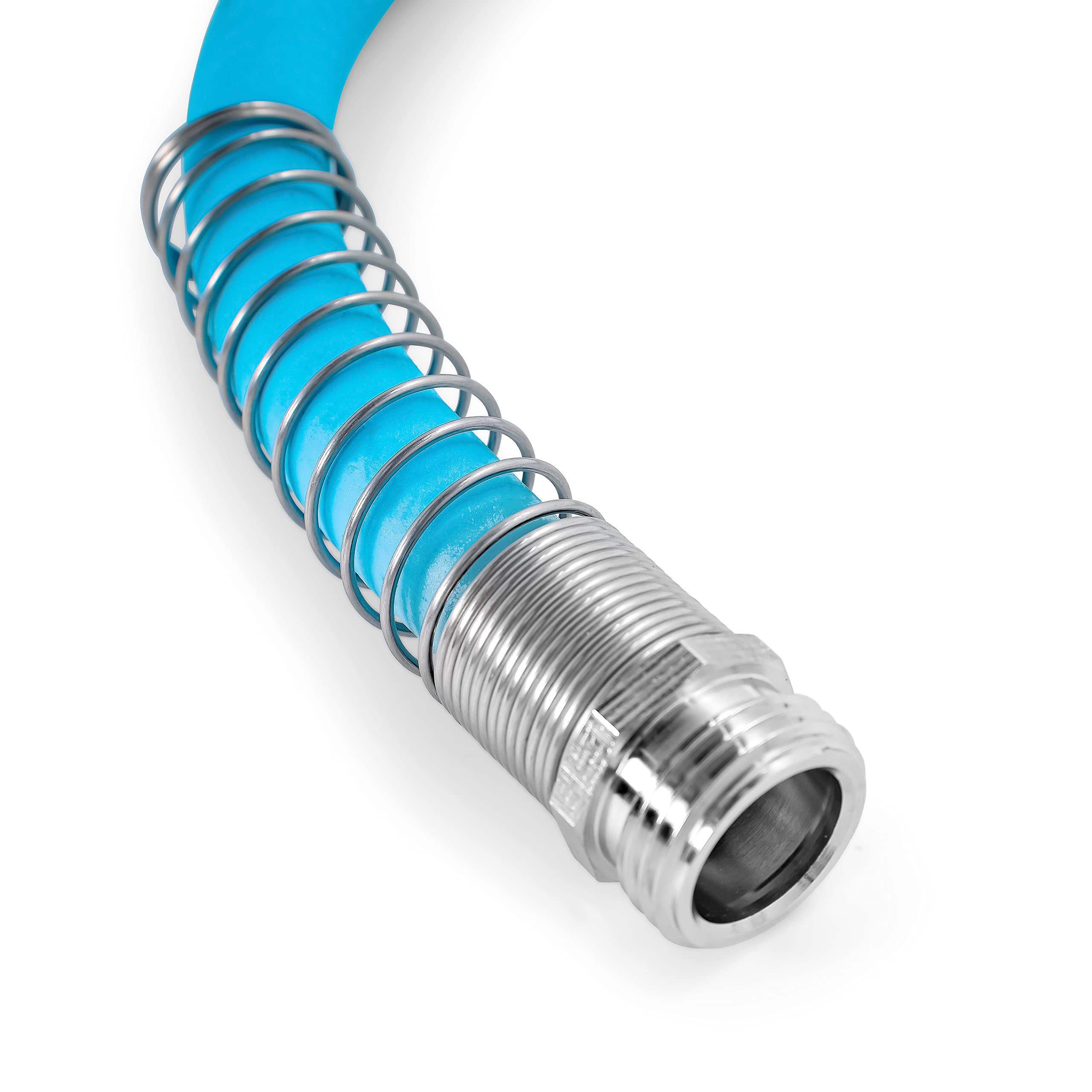 Camco Evoflex 75-Ft Water Hose - Rv Drinking Water Hose Contains No Lead, No Bpa & No Phthalate - Flexible Design W/Stainless St