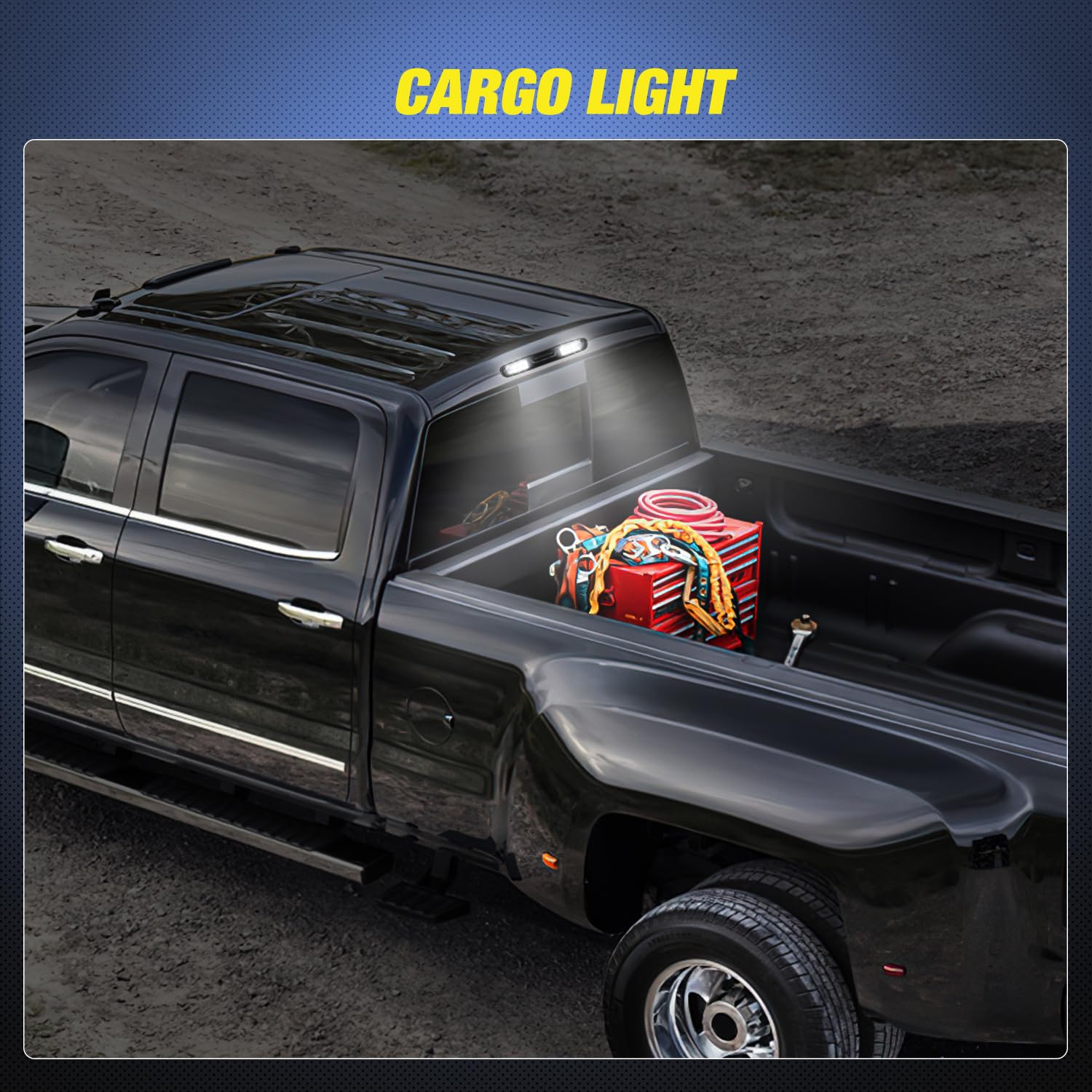 Nilight Third Brake Light High Mount 3Rd Stop Reverse Cargo Led Lighting For Chevy Silverado Gmc Sierra 1500 2500 3500Hd 2007-20