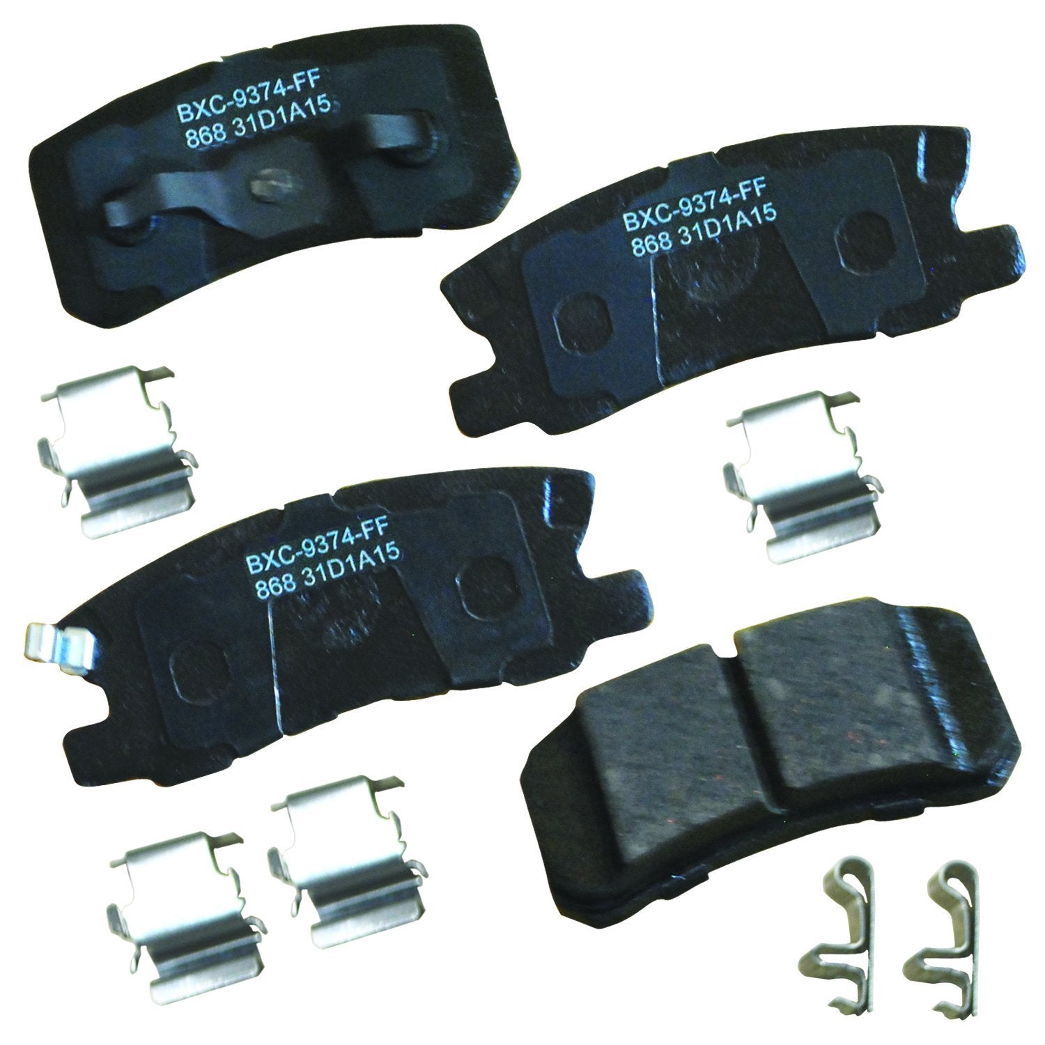 Bendix Premium Sbc868 Ceramic Rear Brake Pads For Select Models Chrysler 200,Cirrus,Sebring,Dodge Avenger,Caliber,Jeep Compass,P