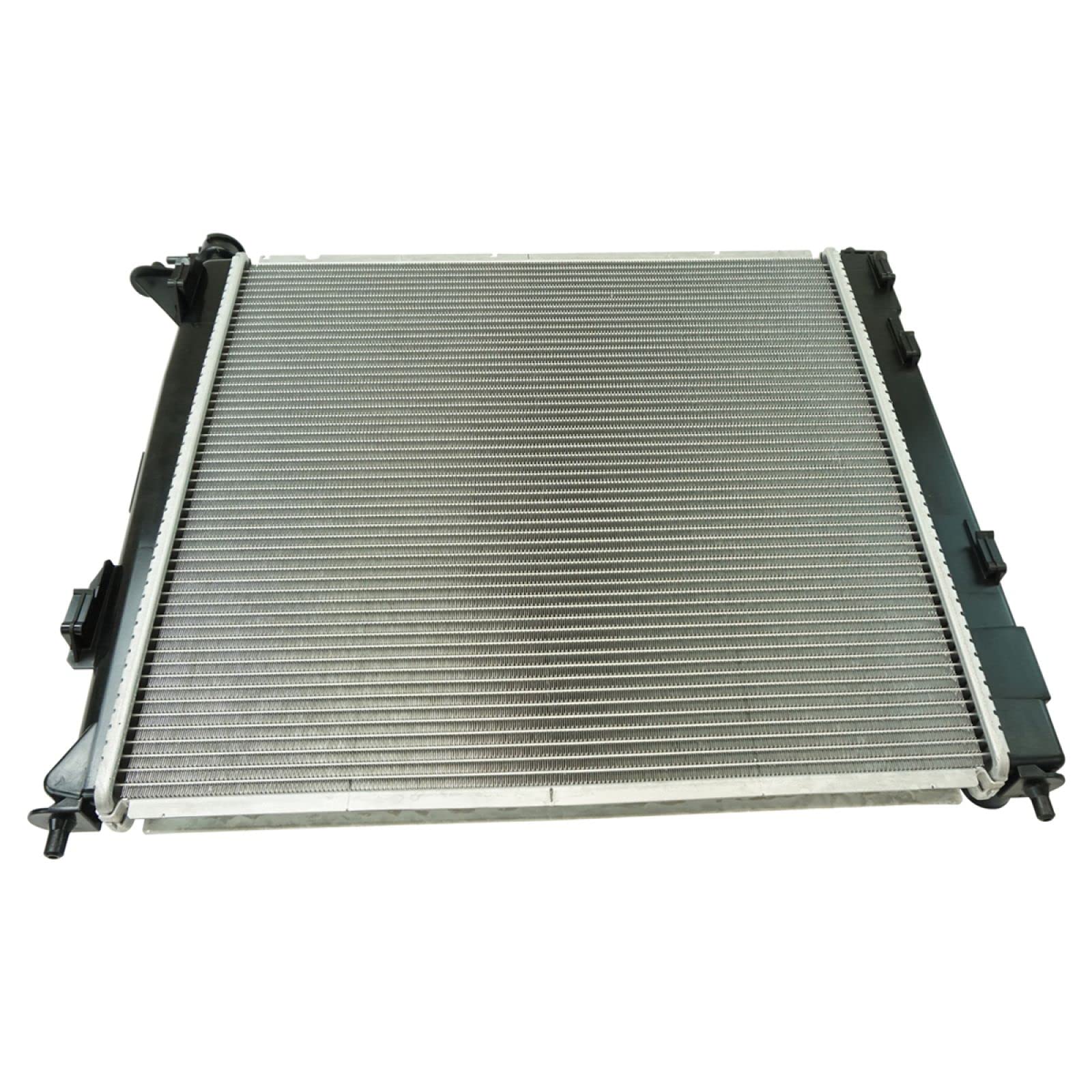 Trq Radiator Assembly Aluminum Core Compatible With 13-18 Hyundai Santa Fe Sport Cu13373 Hy3010187