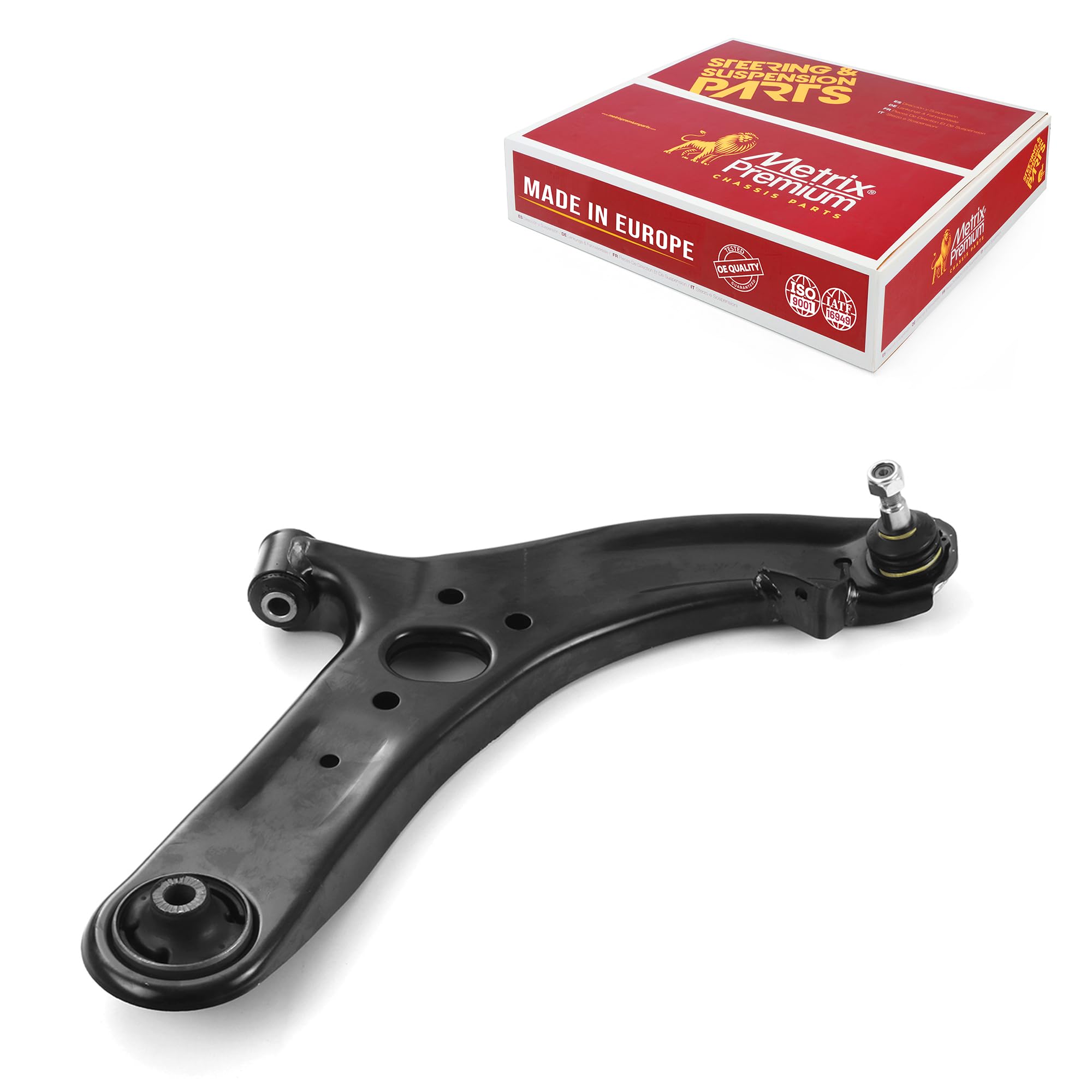 Metrix Premium Chassis Parts - Front Right Lower Control Arm And Ball Joint Assembly Fits 2012-2014 Dodge Attitude (Mexico), 201