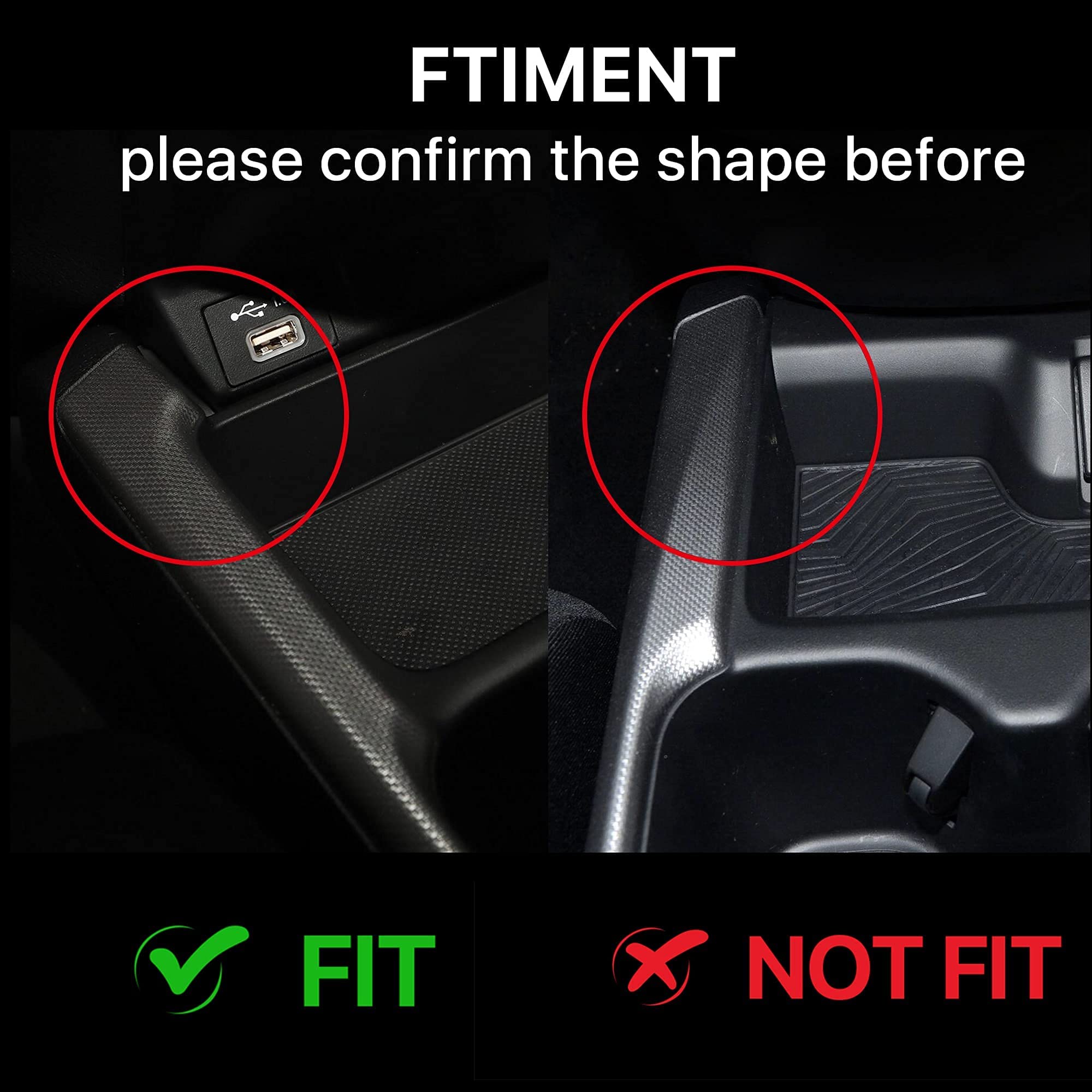 AntBooBoo for CRV 2021 2022 OEM Style Center Consoles Cup Holder Trims for Honda CR-V Peach Wood Grain Stripe Panel Cover Interi