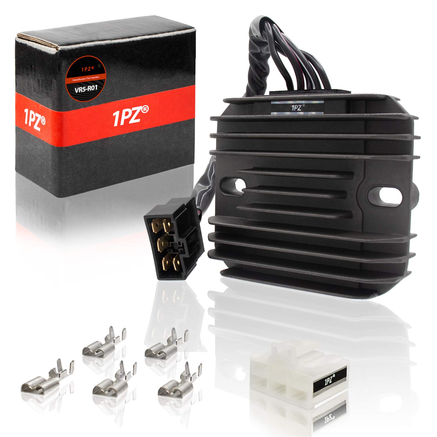 1PZ VR5-R01 Regulator Rectifier Voltage for Suzuki GSXR 600 97-05 GSXR 750 96-05 GSXR 1000 01-04 GSX1300R Hayabusa 99-07 VL1500 